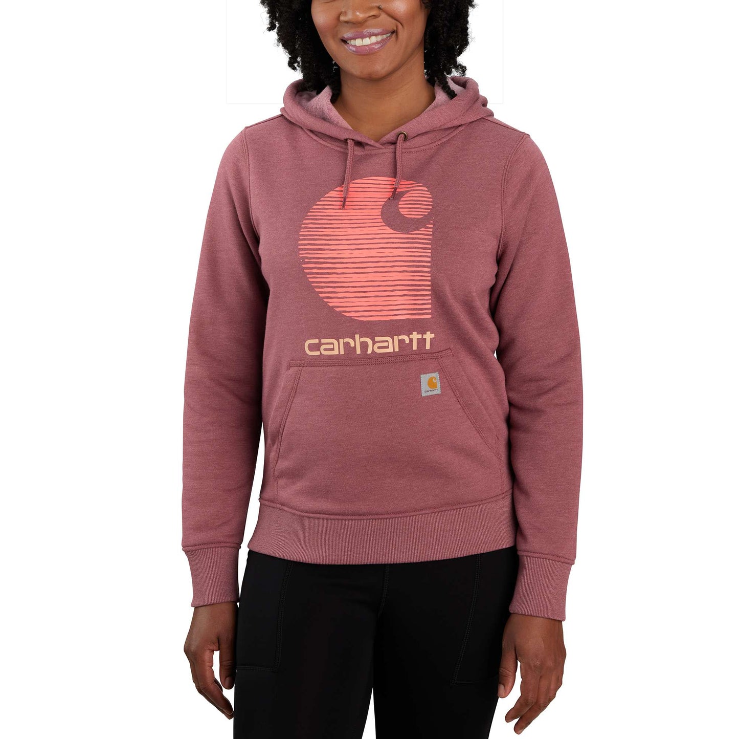 Rain Defender Relaxed Fit Midweight \"C\" Logo Graphic Sweatshirt