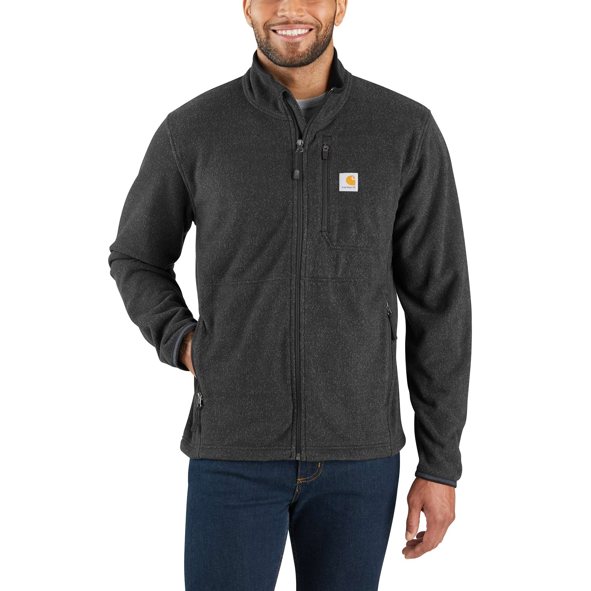 Carhartt men's dalton half best sale zip fleece