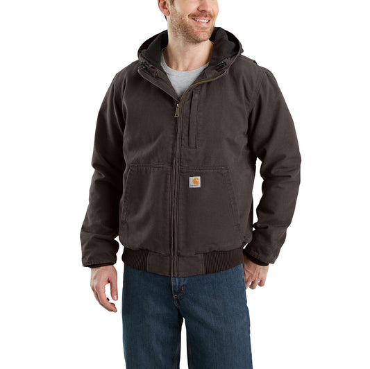 Full Swing® Loose Fit Washed Duck Fleece-Lined Active Jac