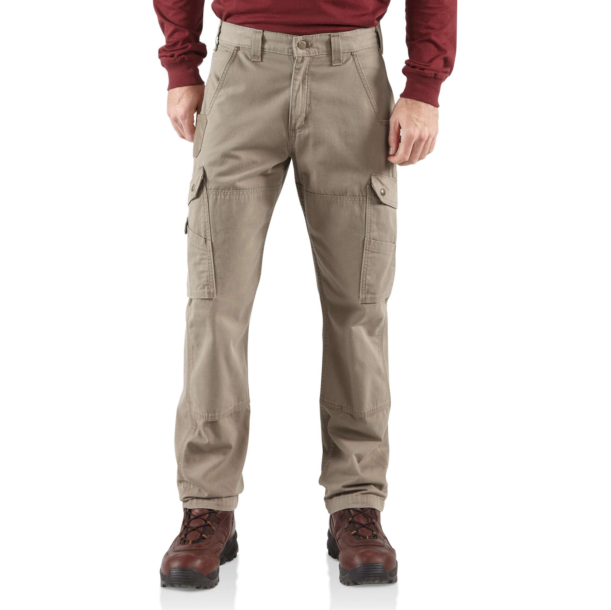 Shop Carhartt Tapered Pants Street Style Cotton Oversized Cargo
