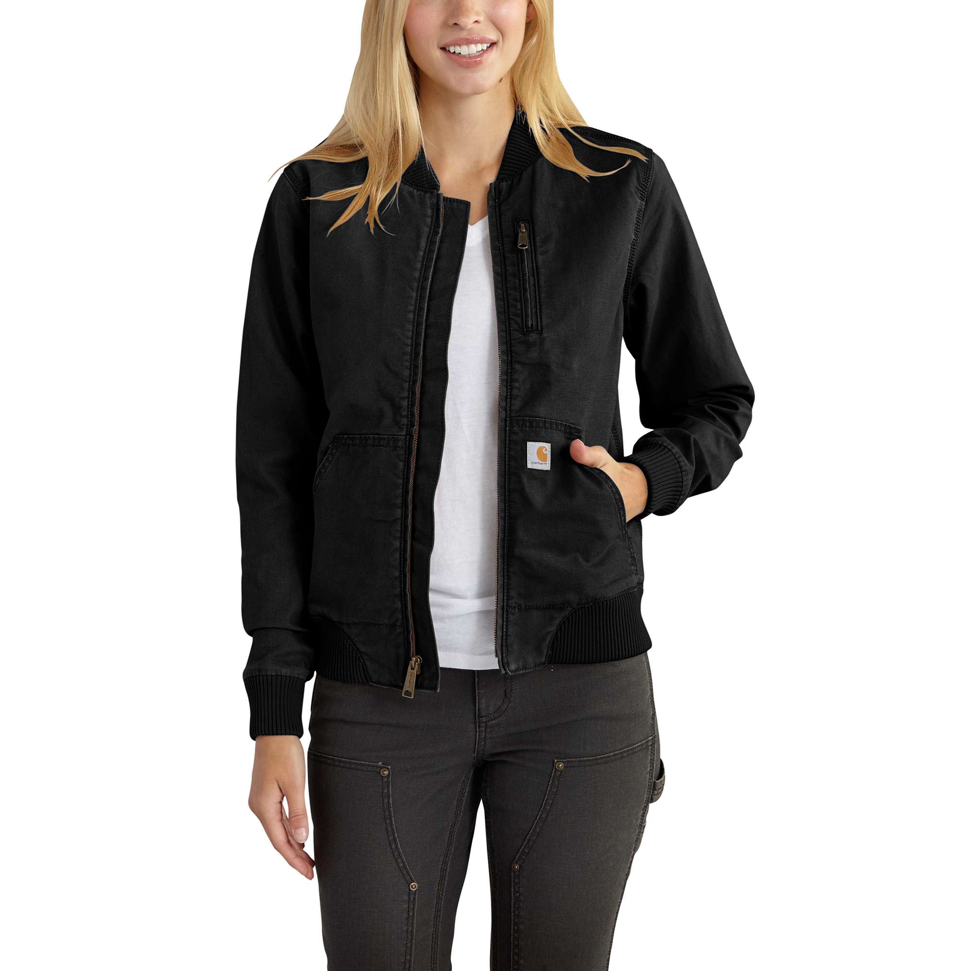 Carhartt - WOMEN'S RUGGED FLEX® RELAXED FIT CANVAS JACKET - STYLE #102