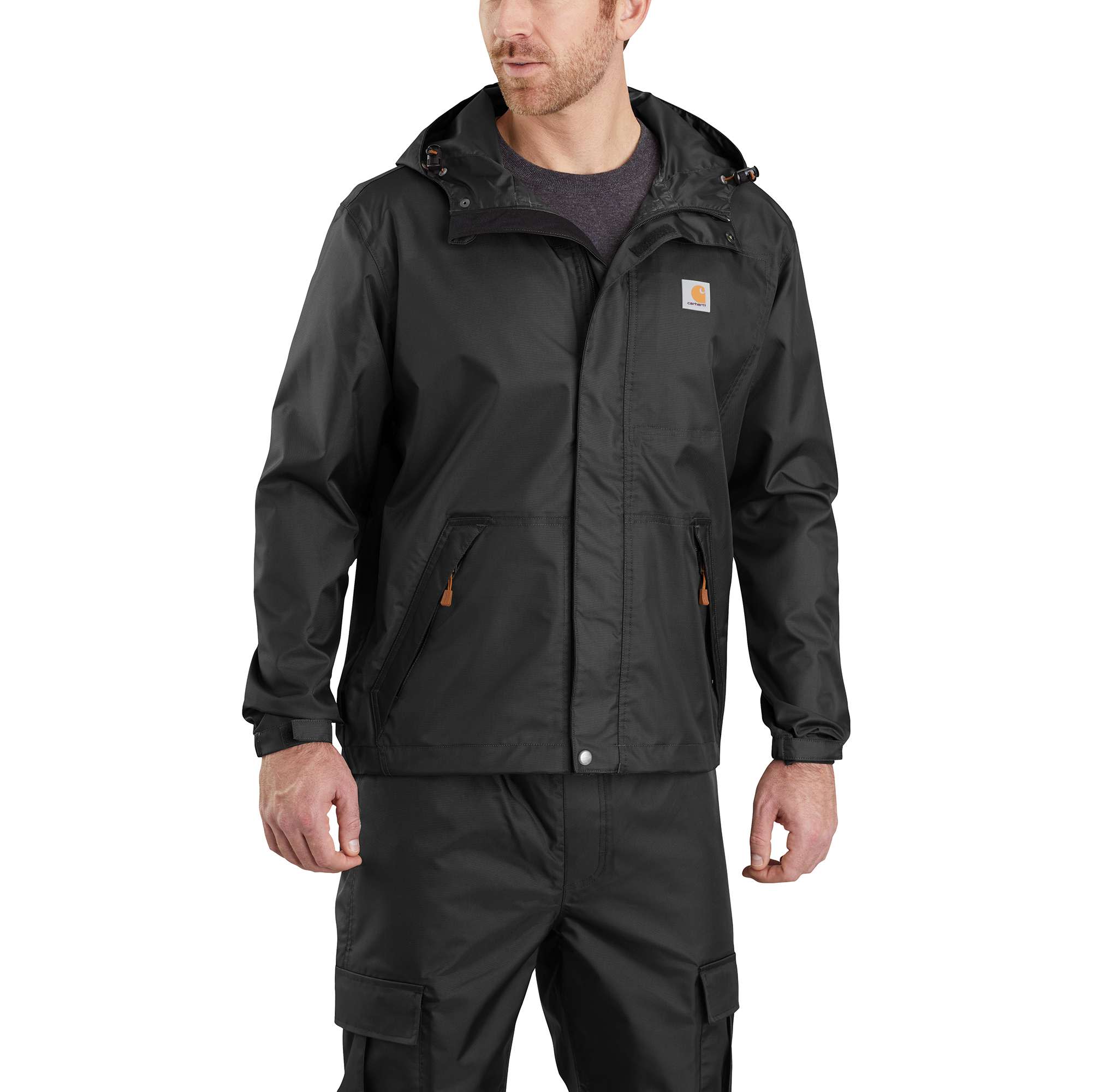 Carhartt Reworked Storm Defender Loose Fit Midweight Jacket, Like New | Black