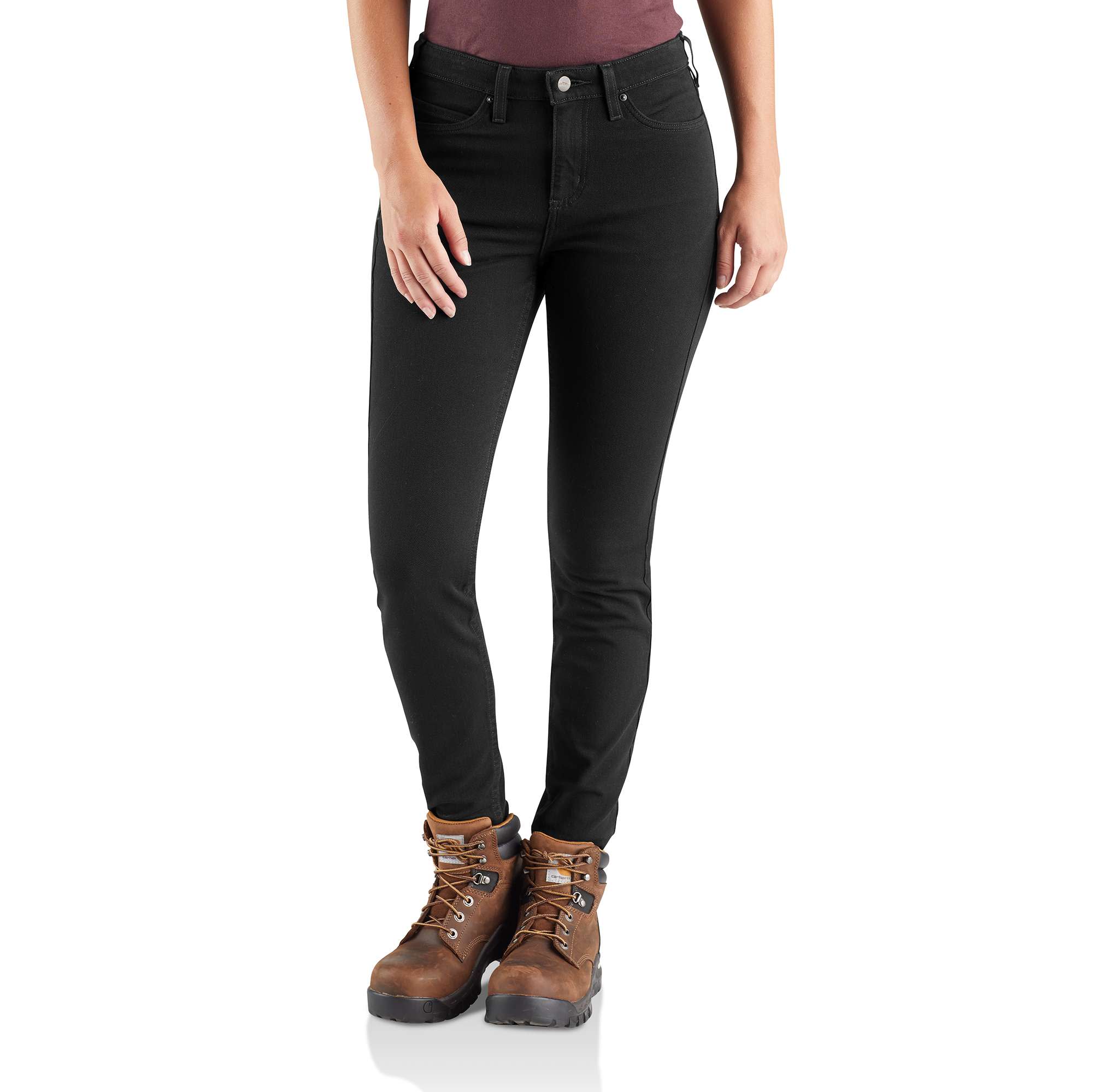 Carhartt Reworked Women's Rugged Flex Slim Fit Work Pants, Like New | Black | Regular 2 Carhartt Reworked Women's Rugged Flex Slim Fit Work Pants, Like New | Black | Regular 2