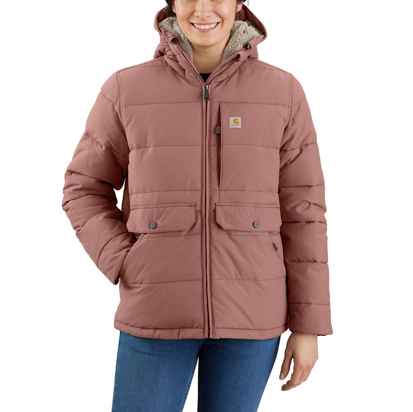 Women's Montana Puffer Jacket - Sherpa Lined - 4 Extreme Warmth Rating