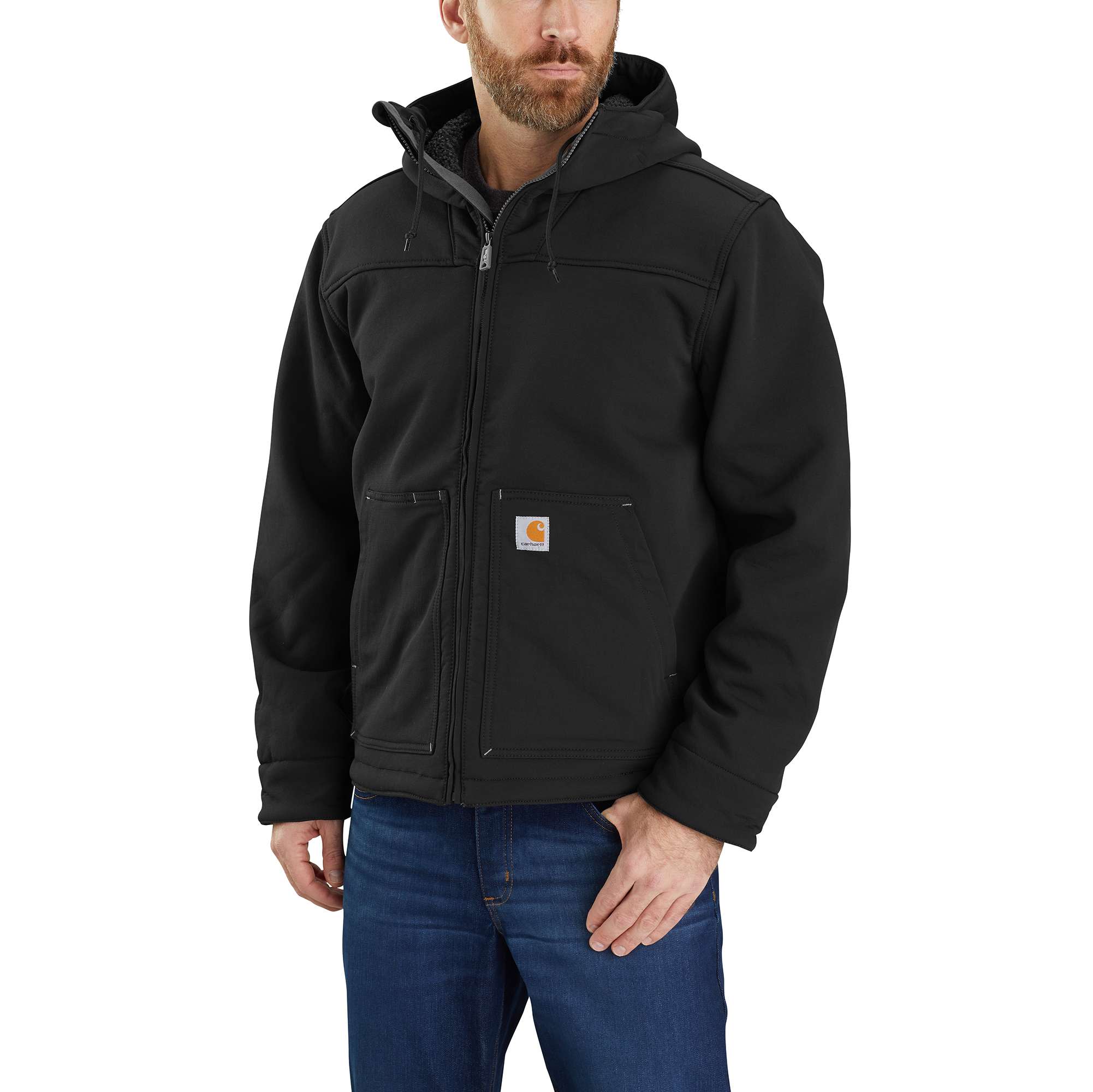 Carhartt sherpa shop lined hooded jacket