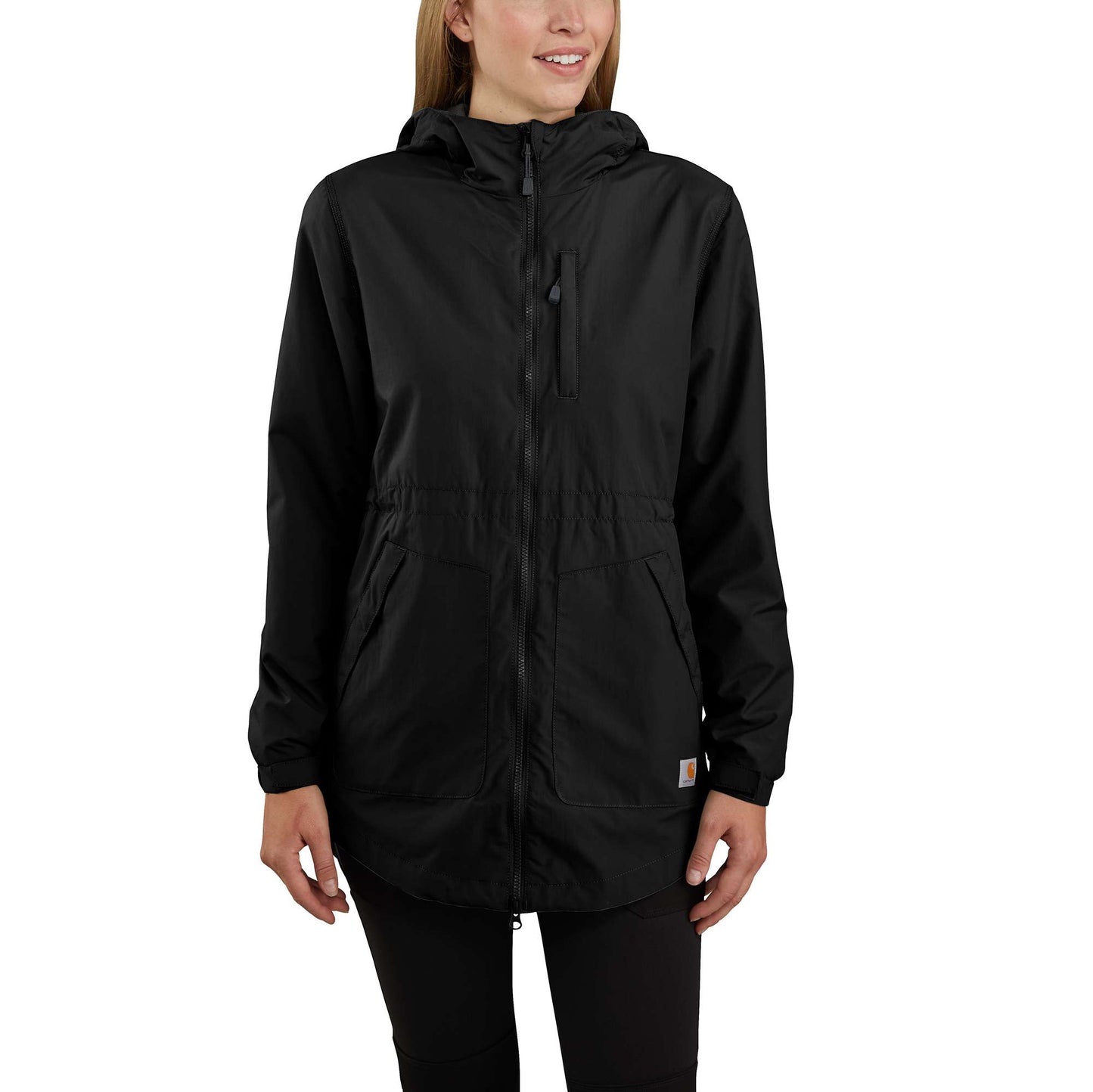 Women's Rain Jacket - Relaxed Fit - Lightweight - 1 Warm Rating