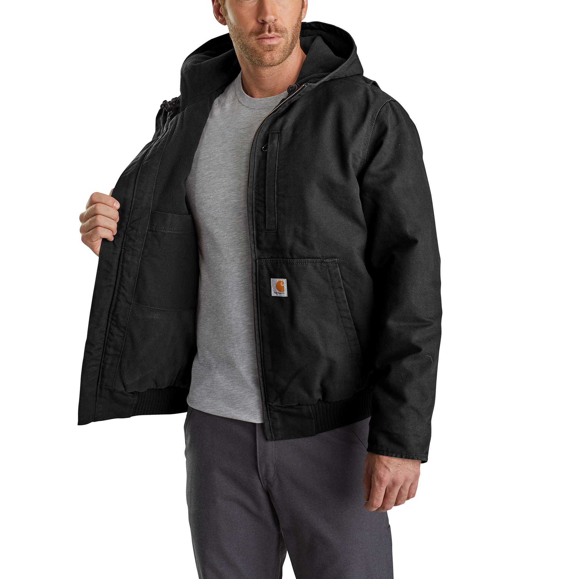 Active shops pile jacket carhartt