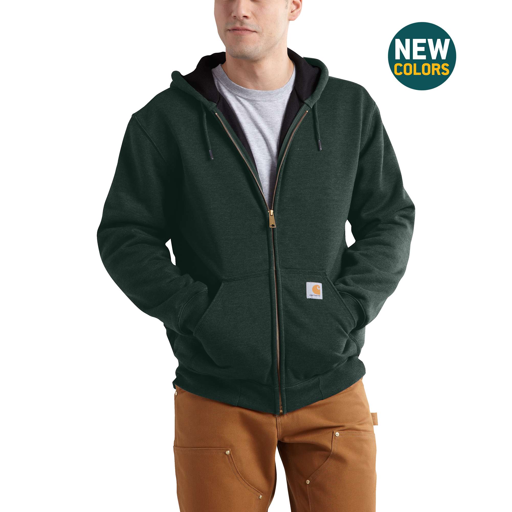 Rain Defender® Rutland Thermal-Lined Hooded Zip-Front Sweatshirt