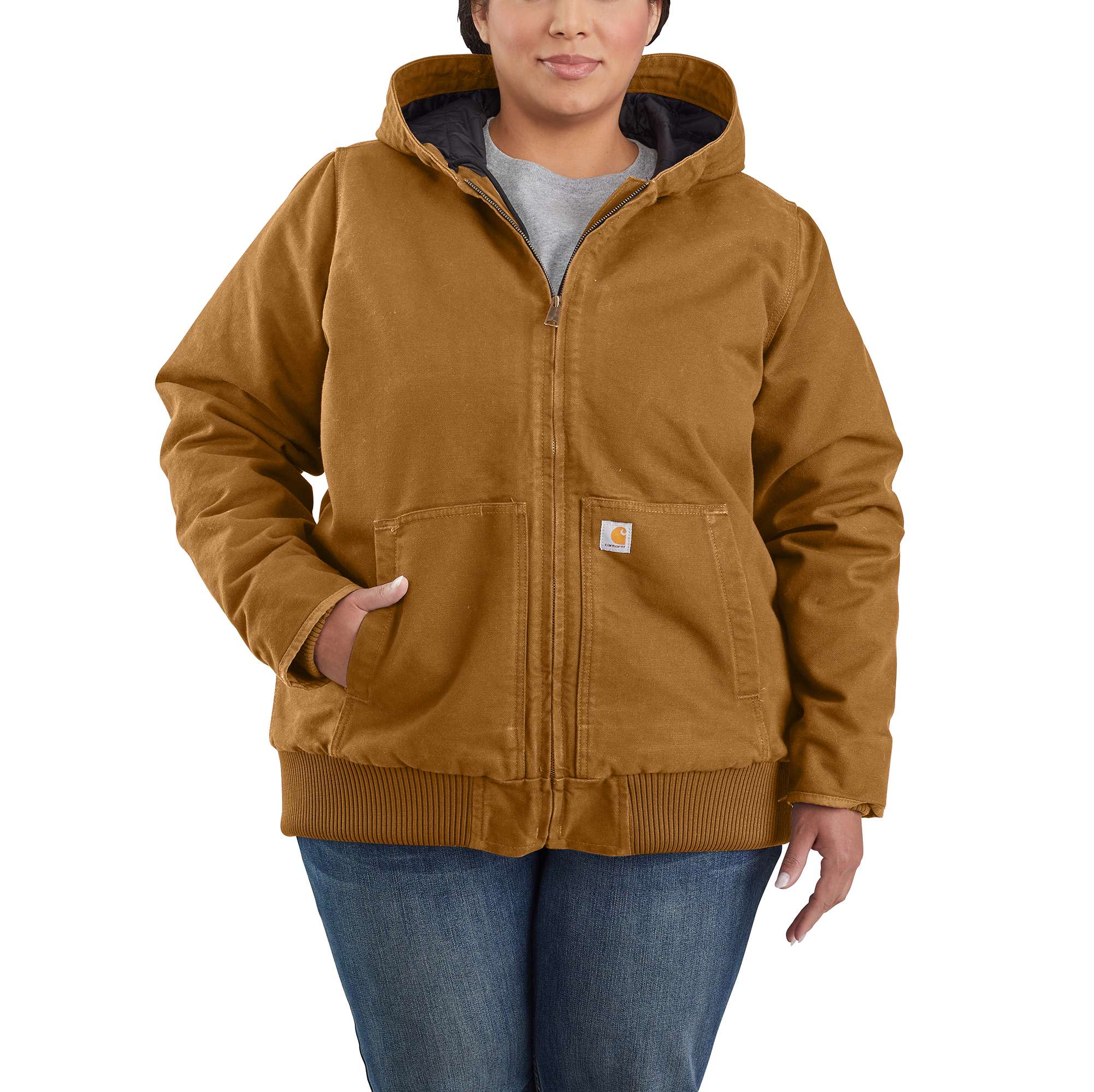 Loose Fit Firm Duck Thermal-Lined Active Jac | Carhartt Reworked