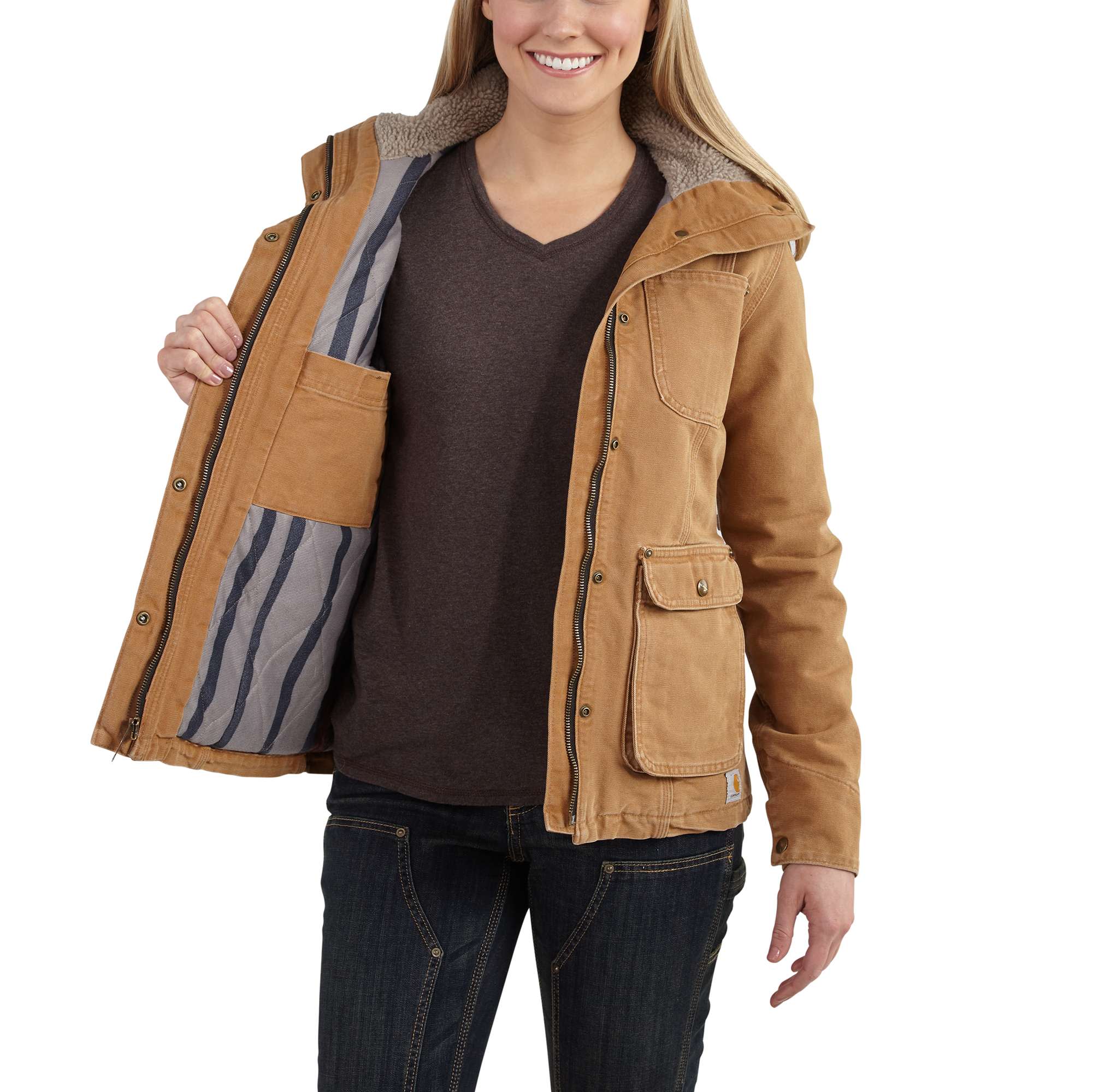 Weathered Duck Wesley Coat | Carhartt Reworked