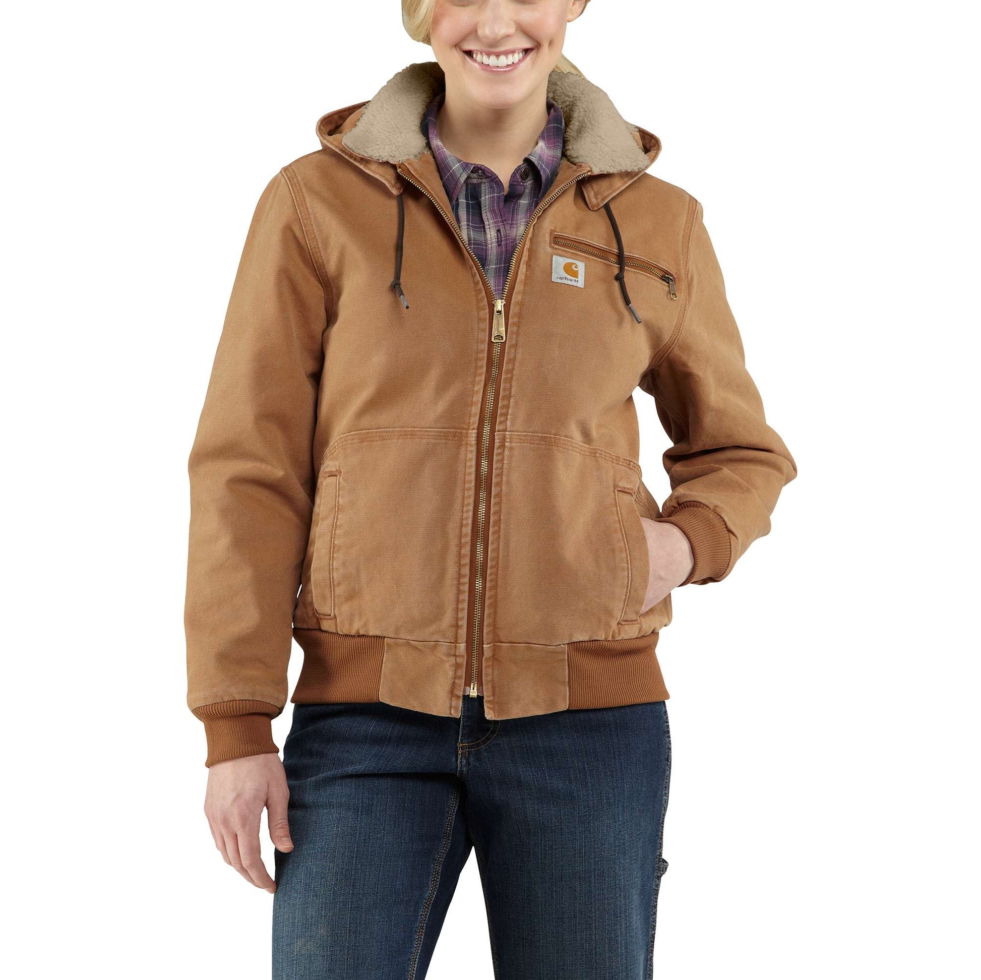 Weathered Wildwood Jacket Carhartt Reworked