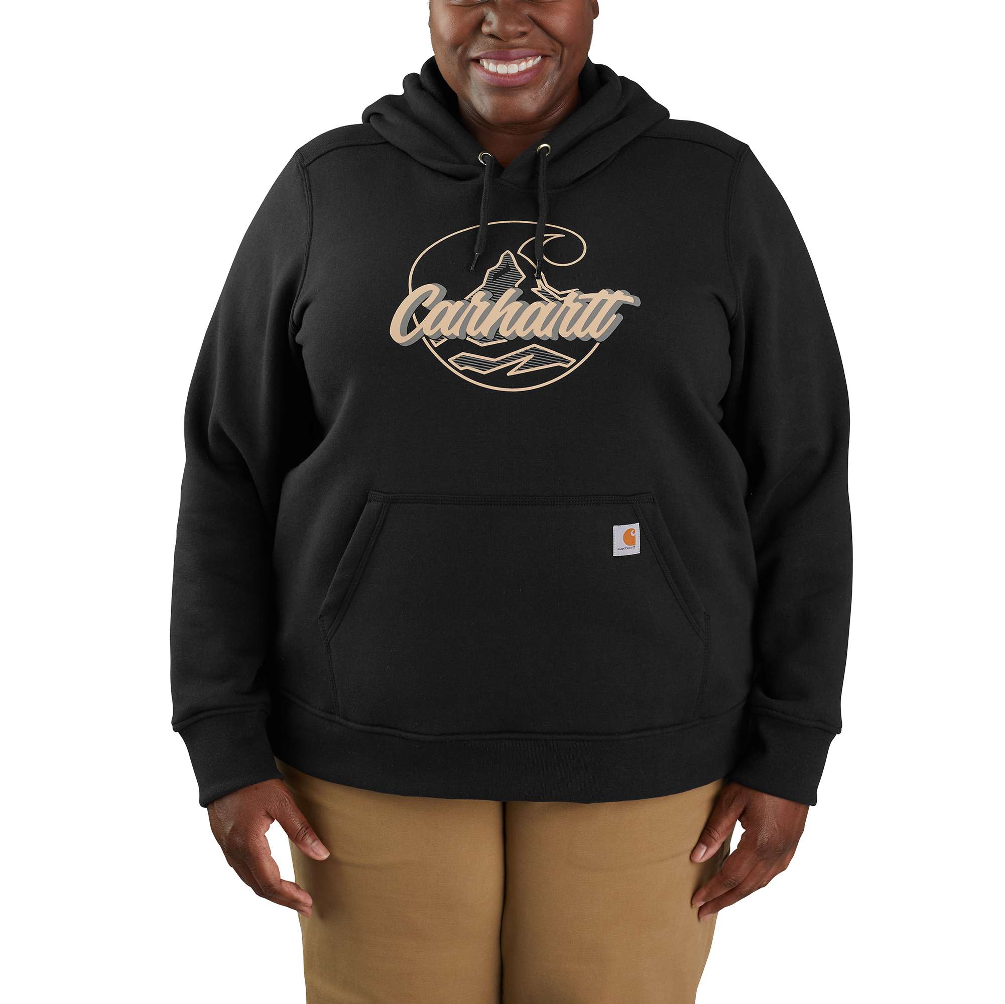 Relaxed Fit Midweight C Logo Graphic Sweatshirt | Carhartt Reworked