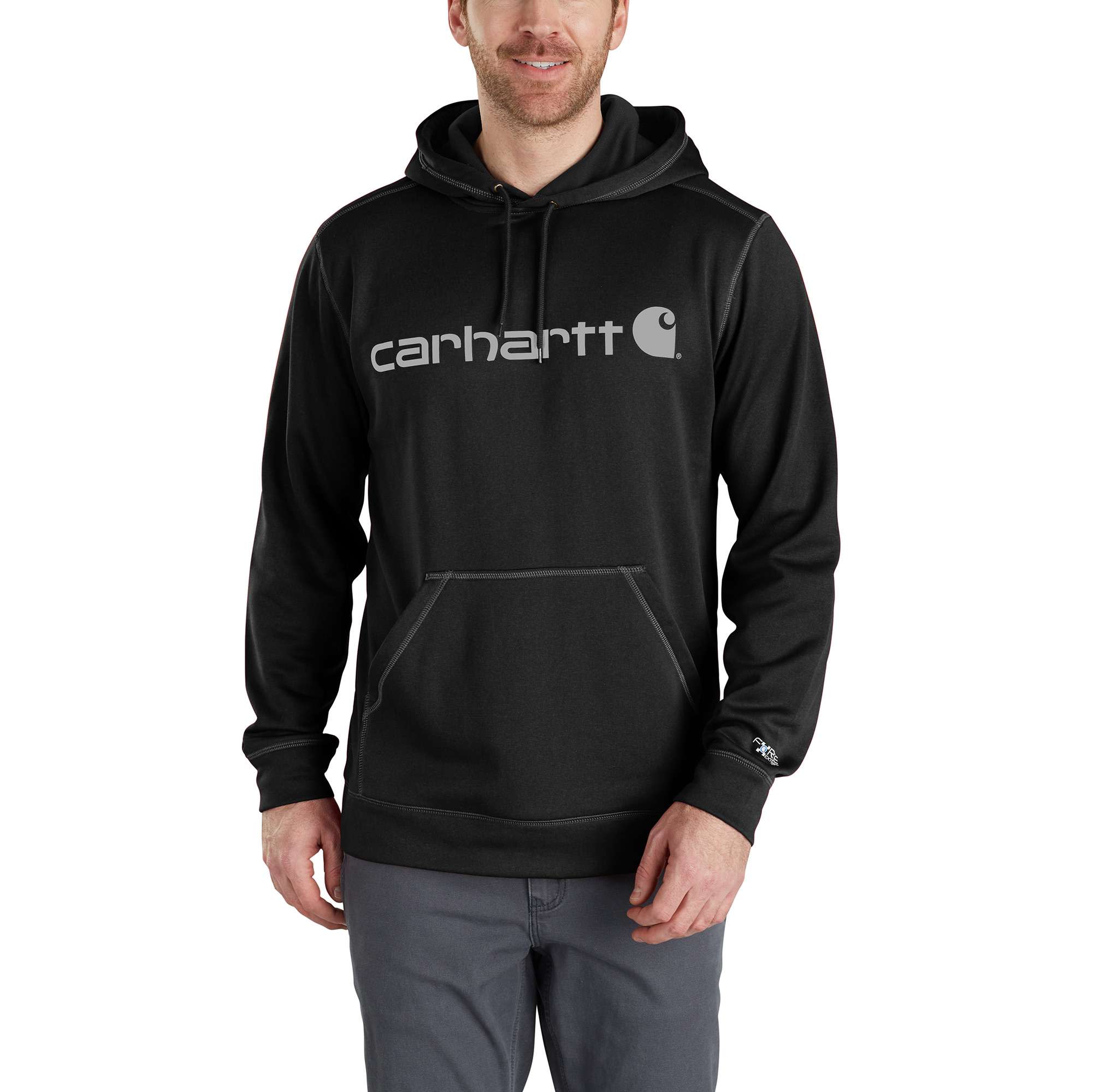 FW19 Carhartt WIP orders Hooded Beta sweatshirt black reflective large used