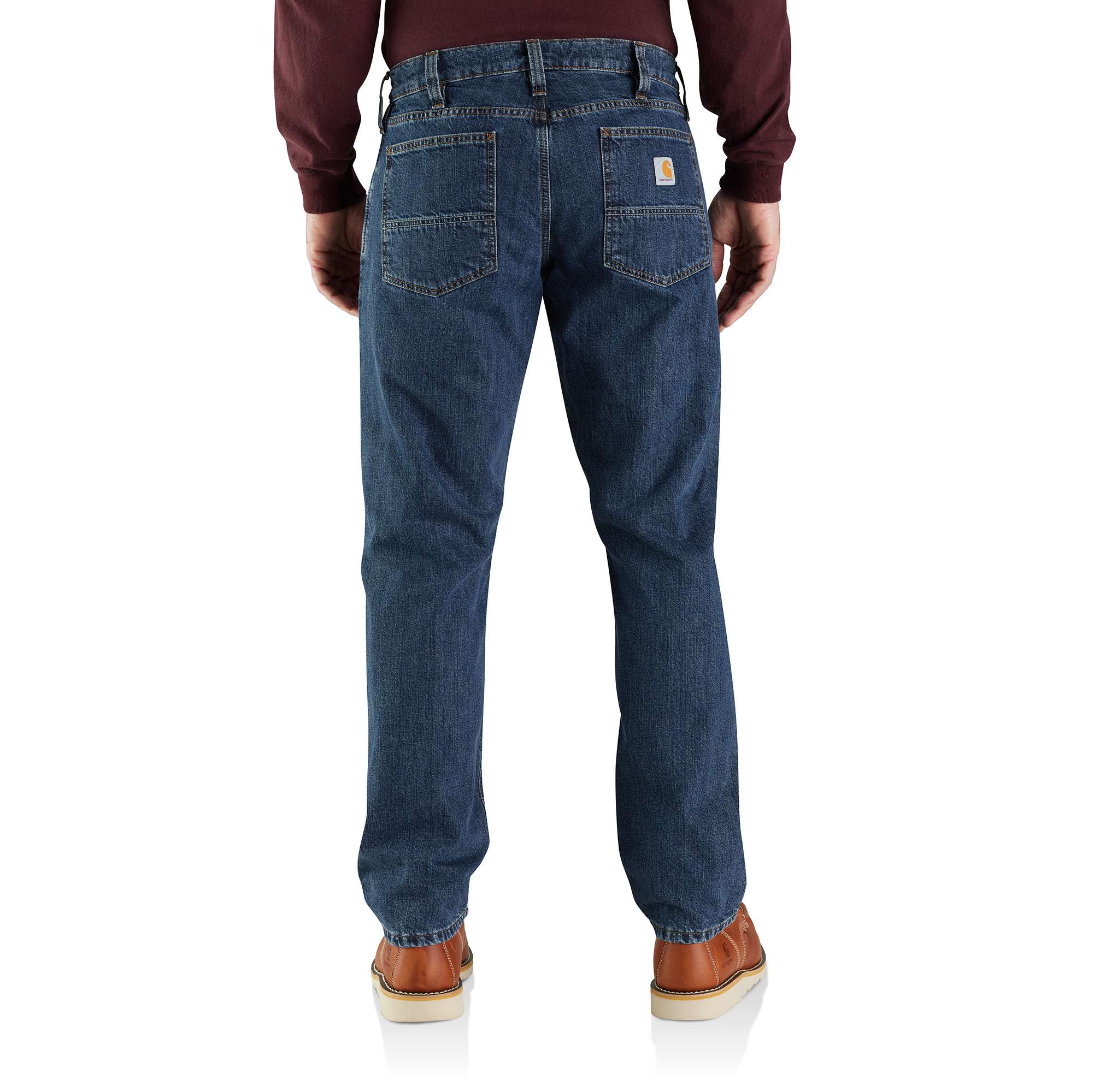 Relaxed Fit Flannel-Lined 5-Pocket Jean | Carhartt Reworked Relaxed Fit Flannel-Lined 5-Pocket Jean | Carhartt Reworked