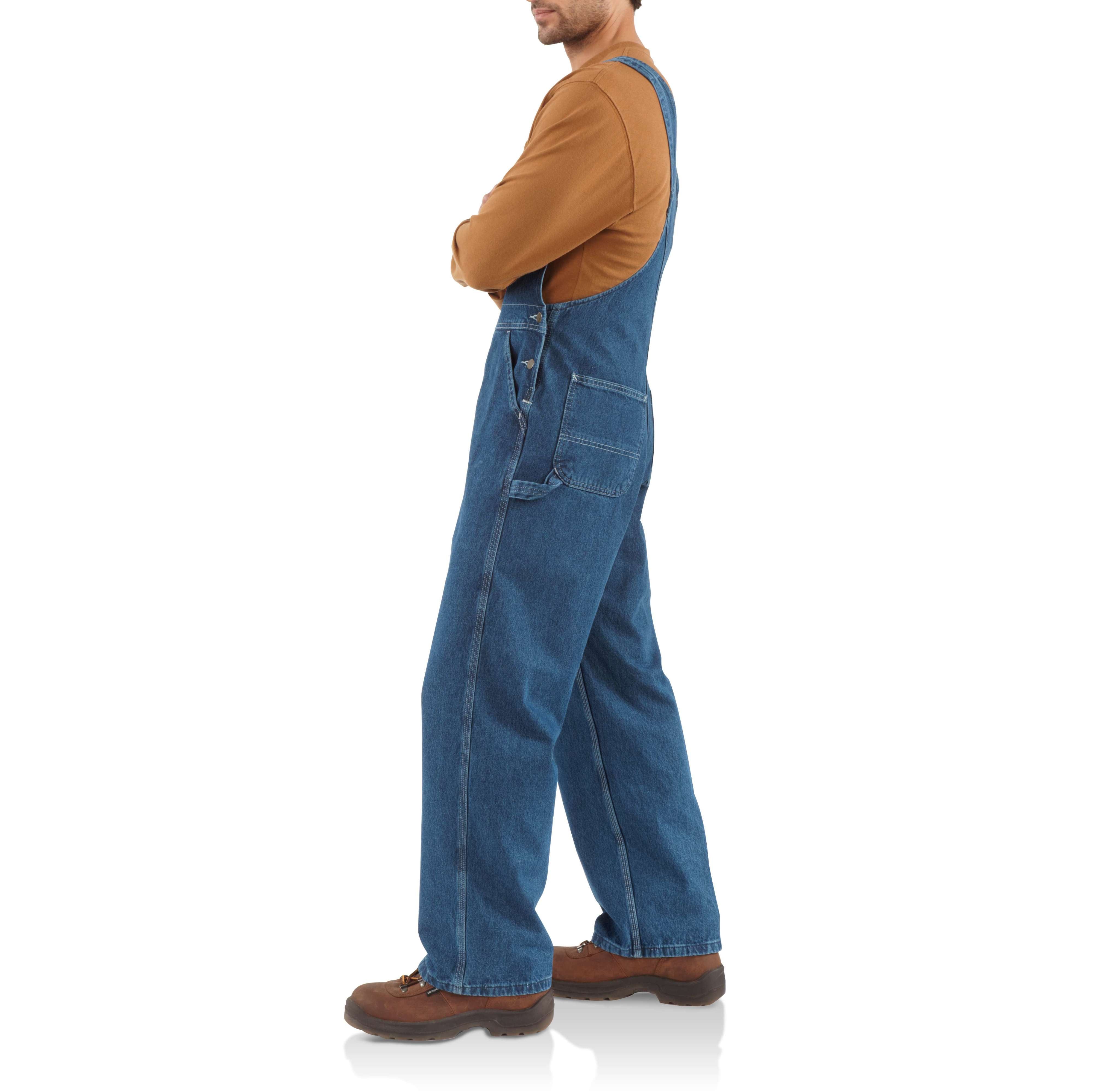 Washed Denim Bib Overall/Unlined | Carhartt Reworked