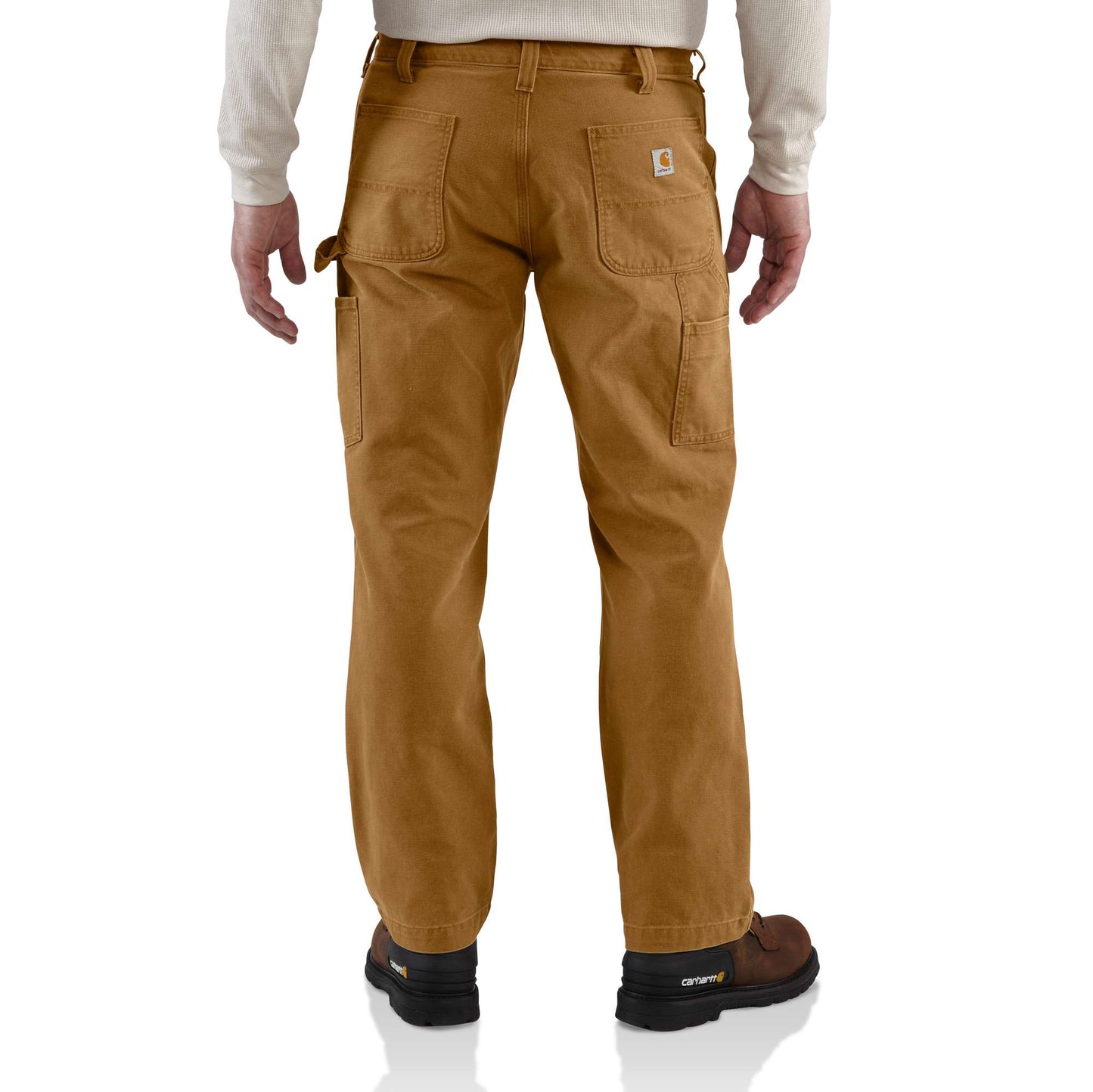 Weathered Duck Double-Front Dungaree
