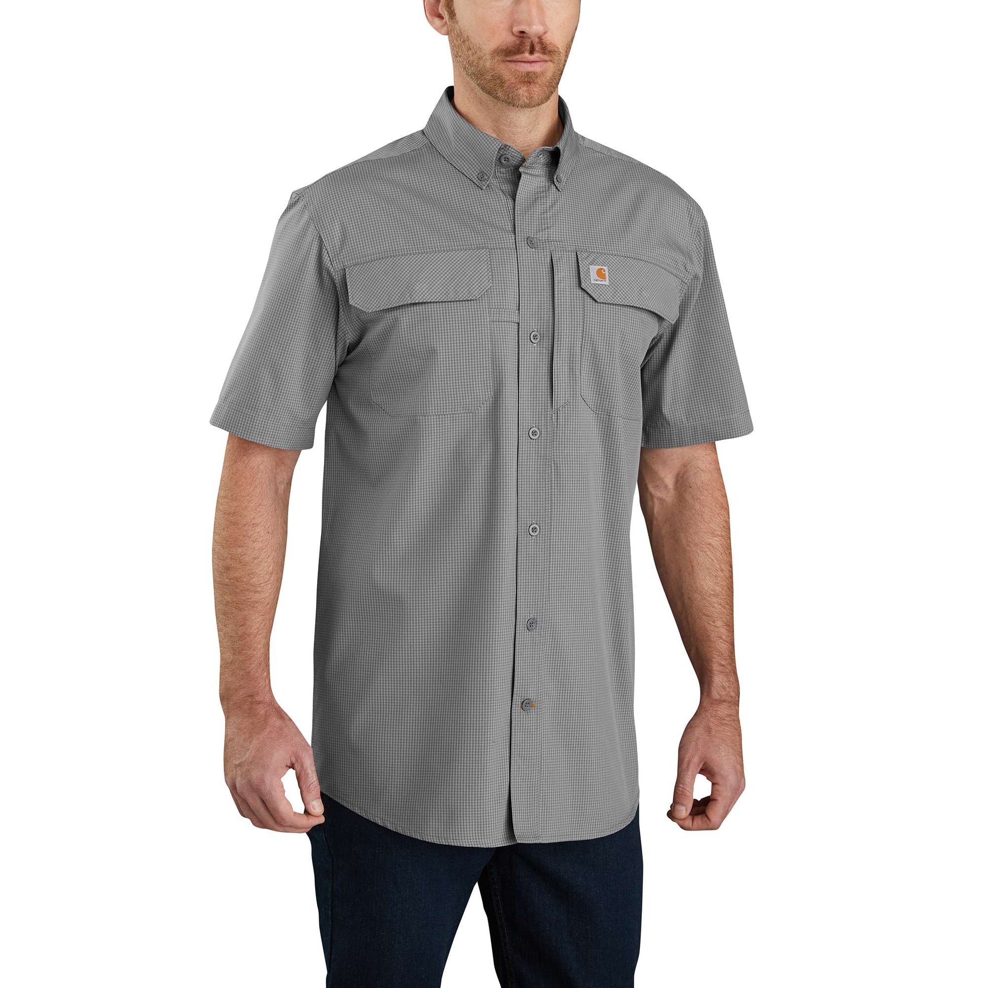 carhartt dress shirts Carhartt Force Solid Long Sleeve Shirt