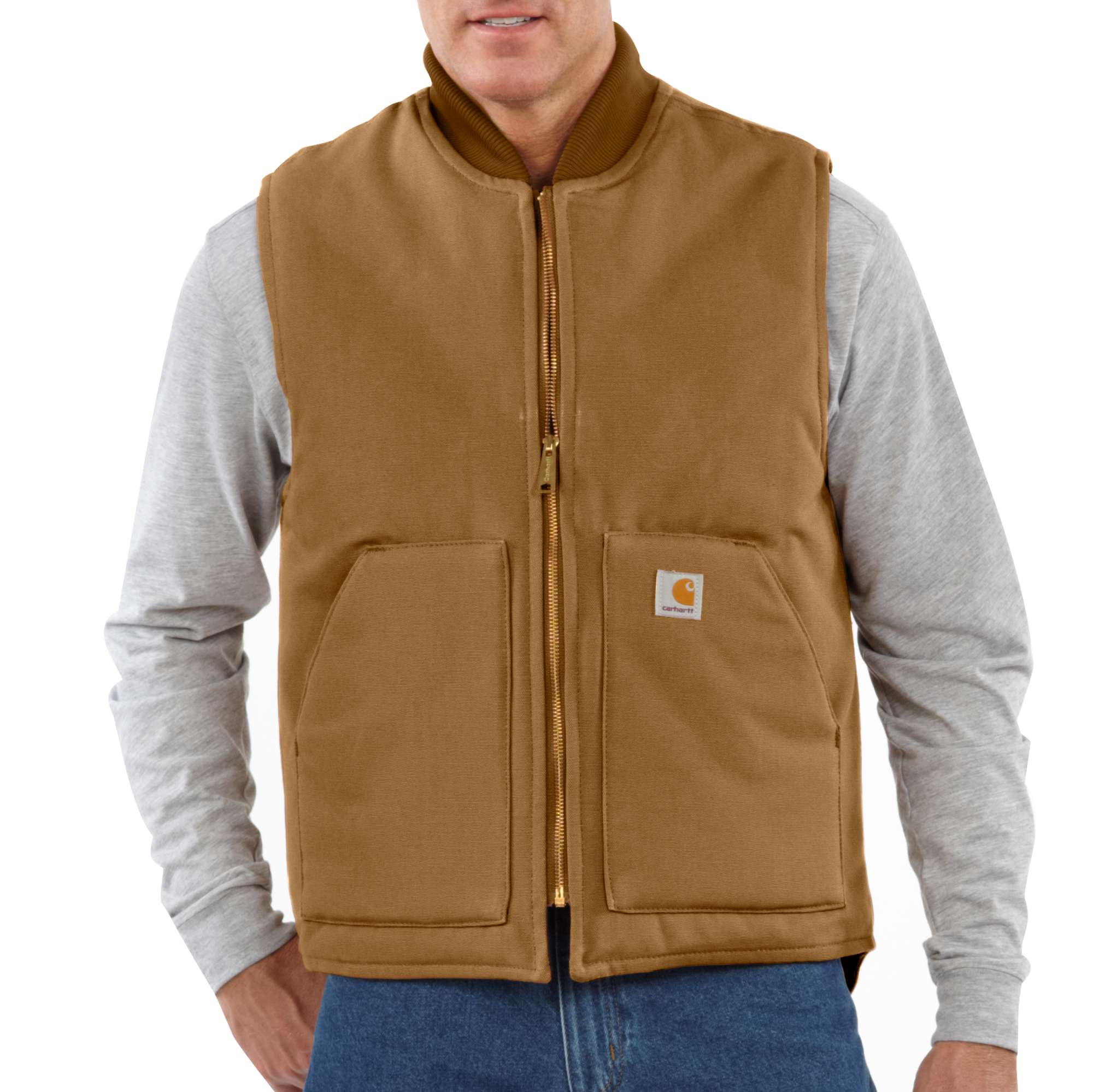 Carhartt / Relaxed Fit Firm Duck Insulated Rib Collar Vest/XL/キャンバス jqcoiew0wymn1tbezacp.jpg?v=