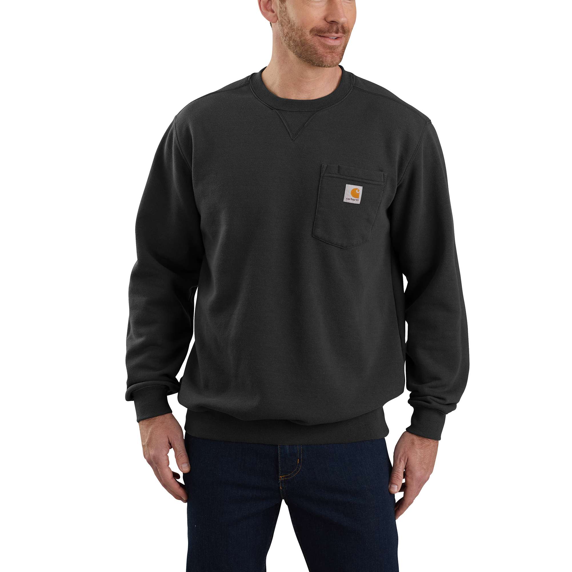 Loose Fit Midweight Crewneck Pocket Sweatshirt | Carhartt Reworked