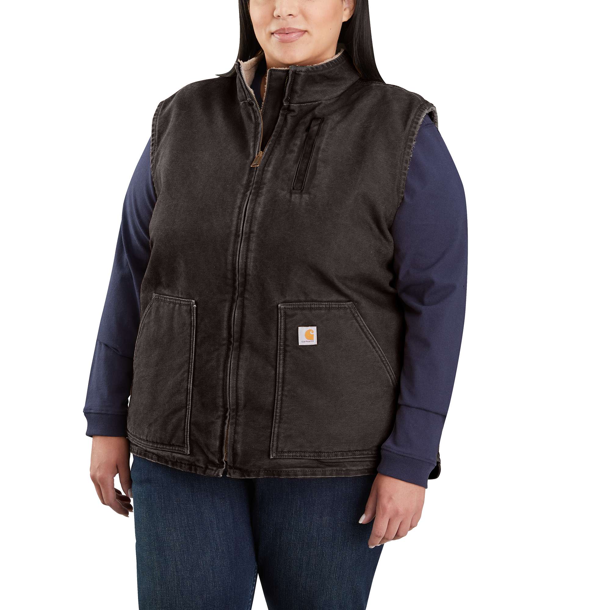 20AW HUMAN MADE FLEECE VEST DUCK 新品未使用 Washed Duck Mock Neck Vest | Carhartt Reworked