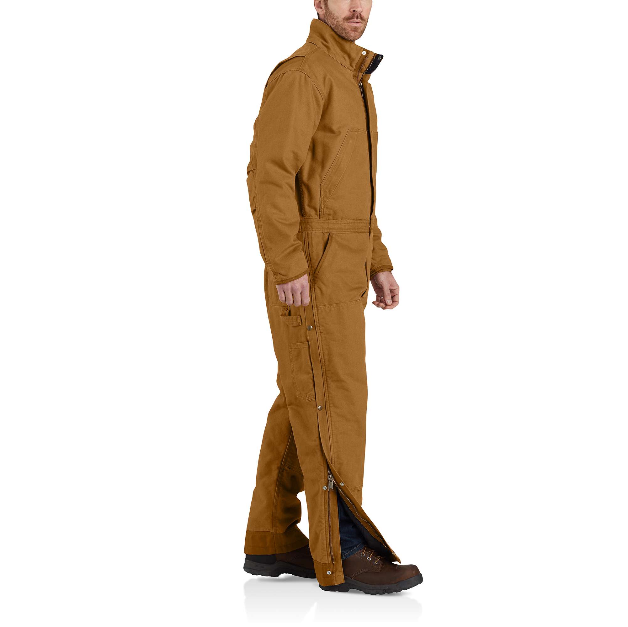 Loose Fit Washed Duck Insulated Coverall | Carhartt Reworked