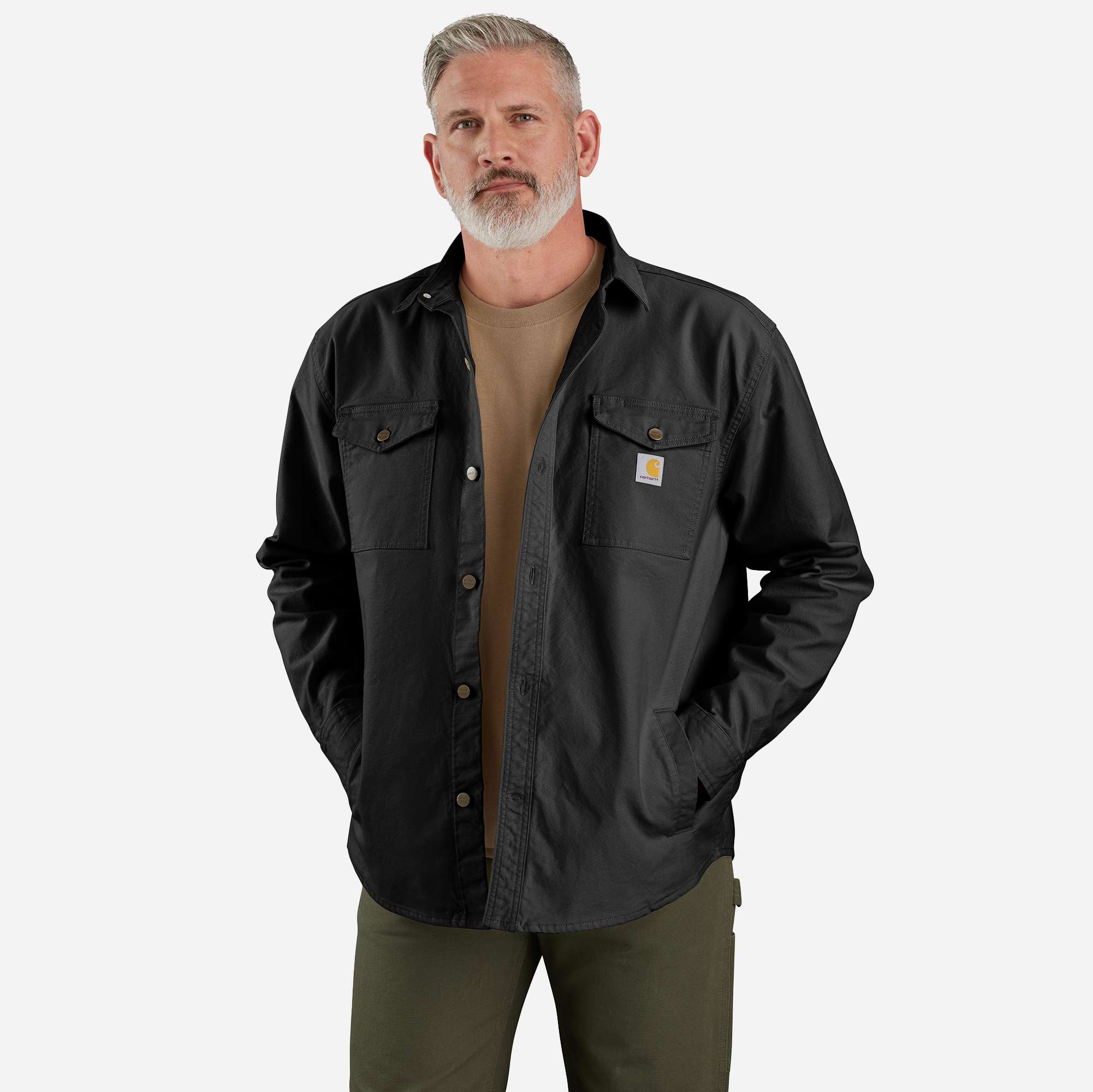Montana Rugged Flex™ Loose Fit Heavyweight Duck Shirt Jac