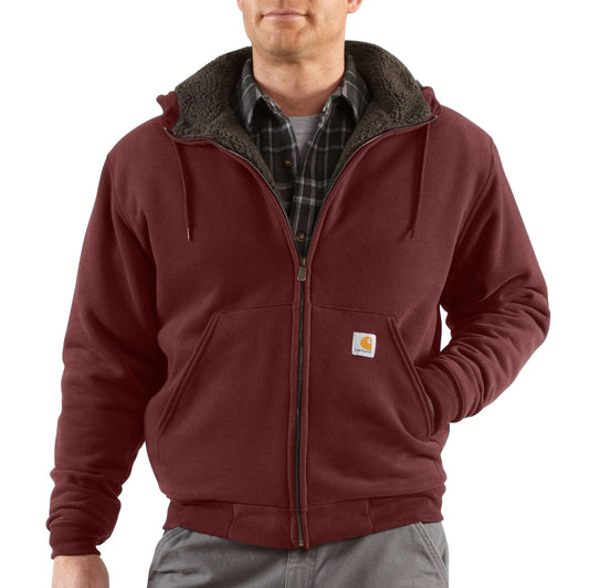 Collinston Brushed Fleece Sherpa-Lined Sweatshirt