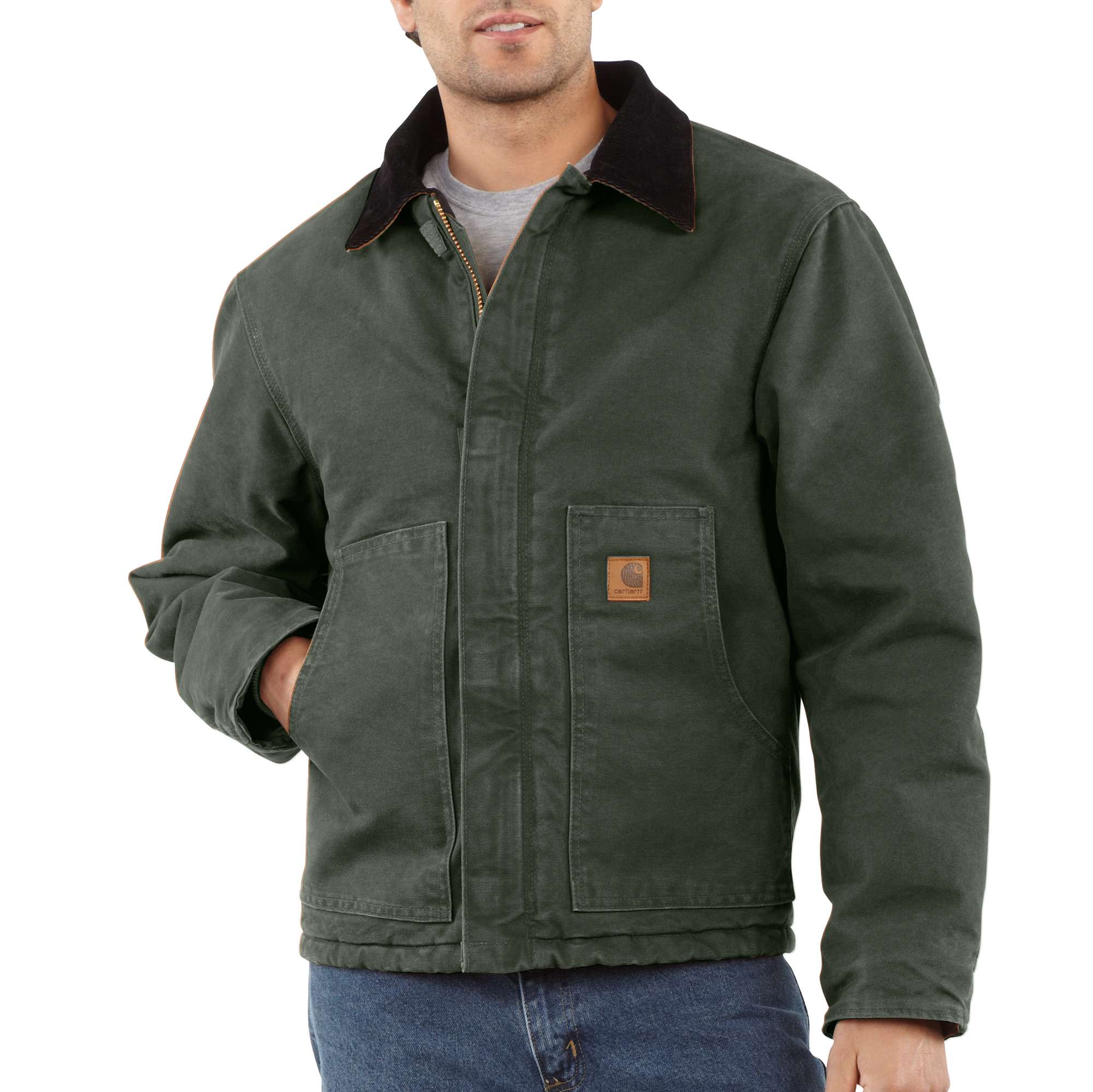 Carhartt jacket quilt lined best sale