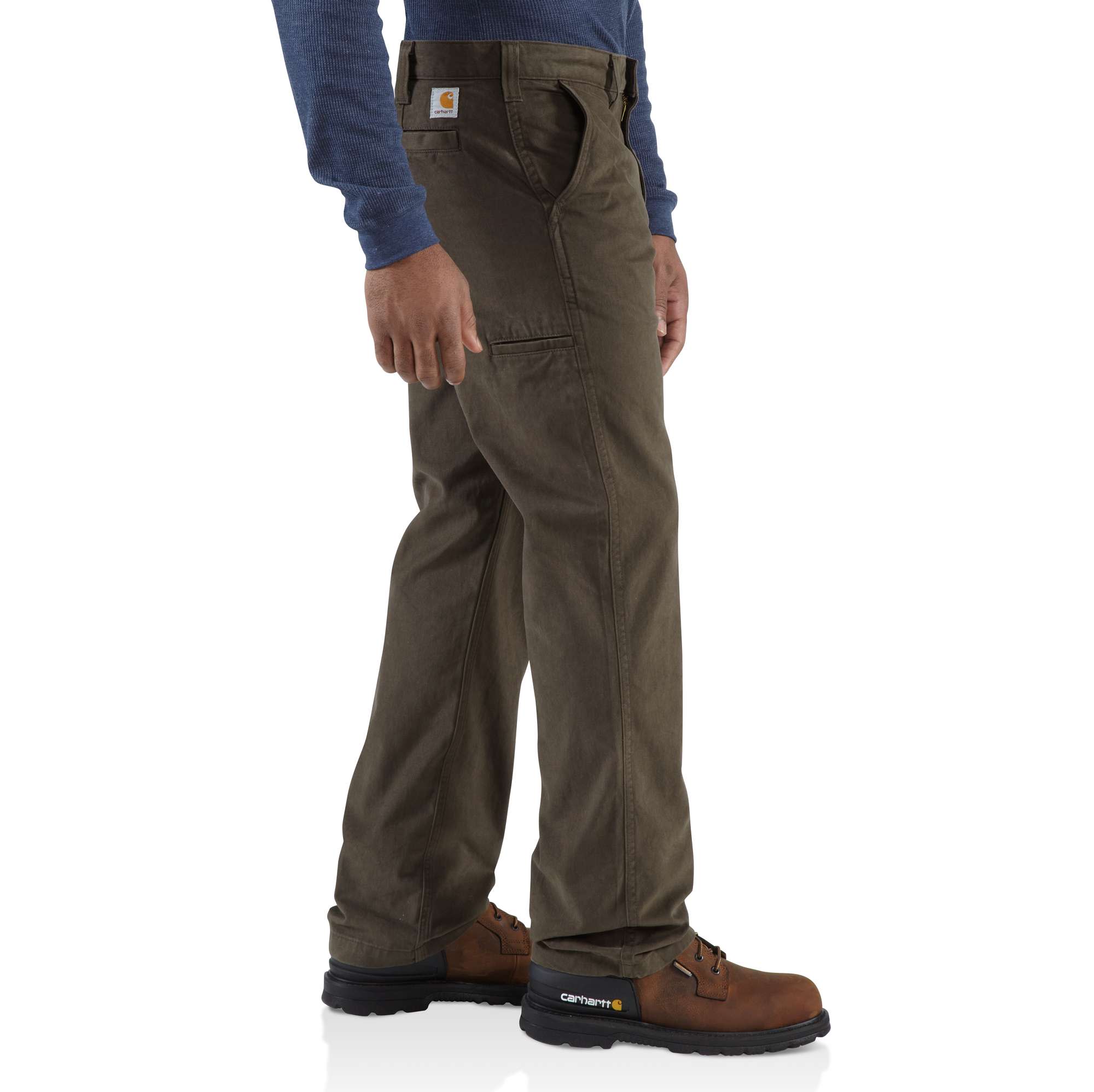 Carhartt(30×32) Carhartt Pants Adult 44 x 30 Relaxed Fit Twill Brown 5