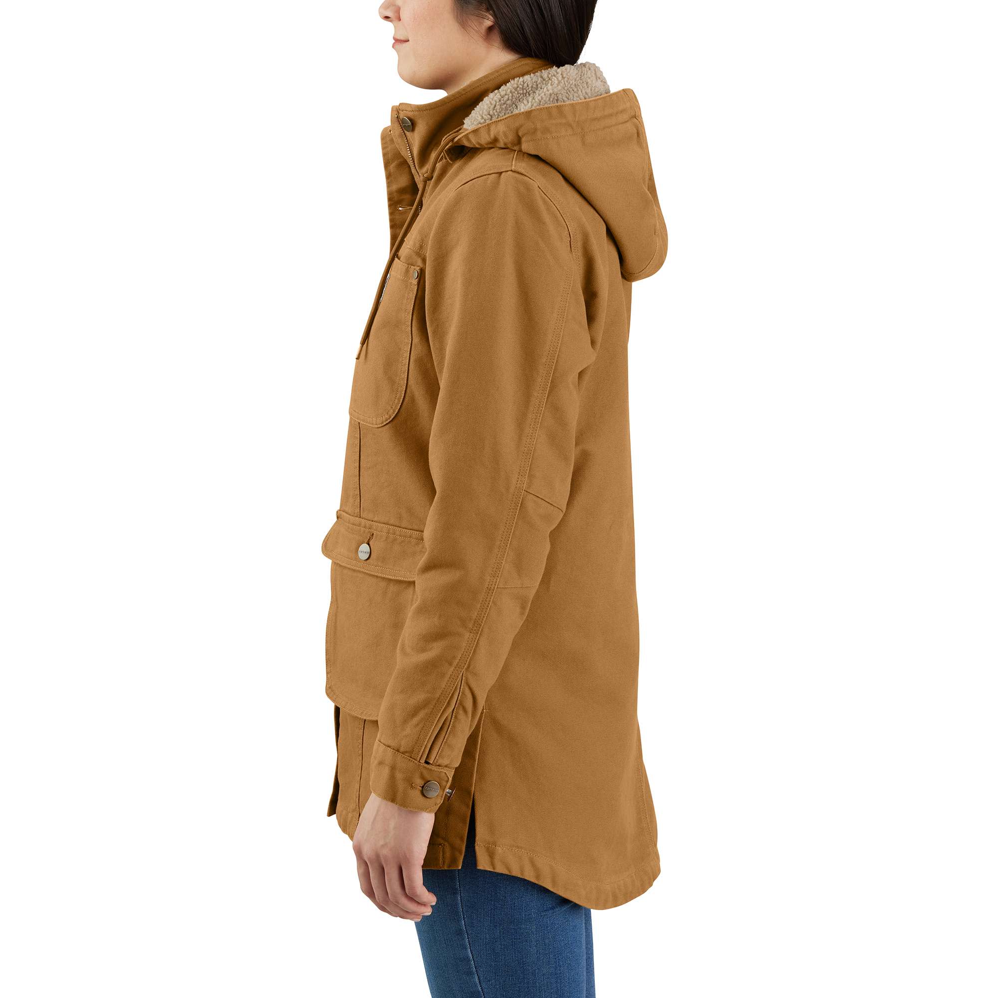 Loose Fit Washed Duck Coat | Carhartt Reworked