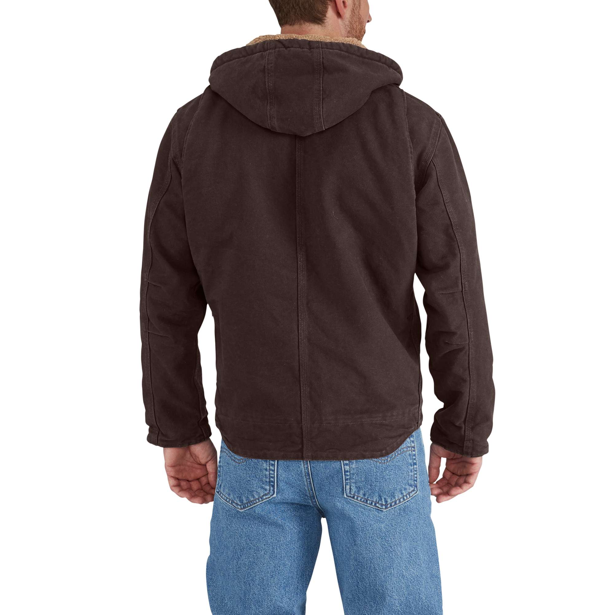 Sandstone Sherpa-Lined Sierra Jacket | Carhartt Reworked