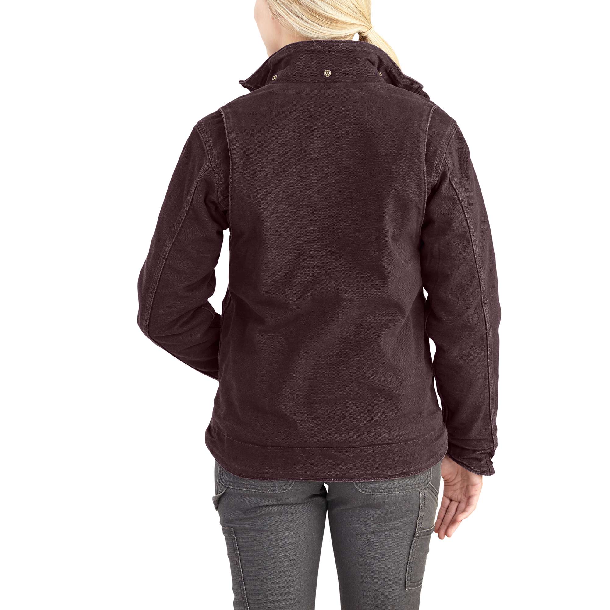 Carhartt Full Swing hot Caldwell Jacket Women's Plus 1X (16W/18W) Brown