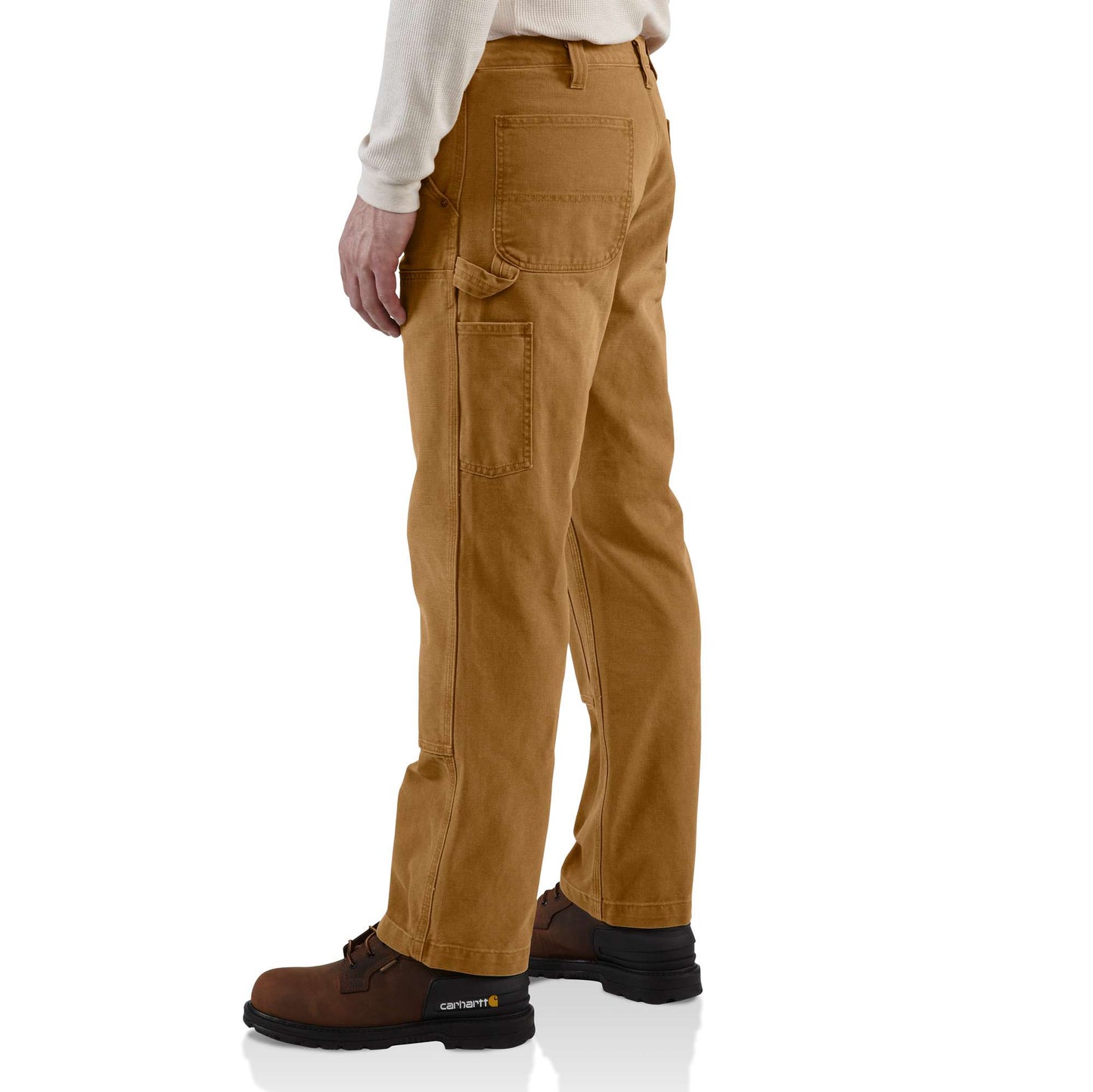 Weathered Duck Double-Front Dungaree