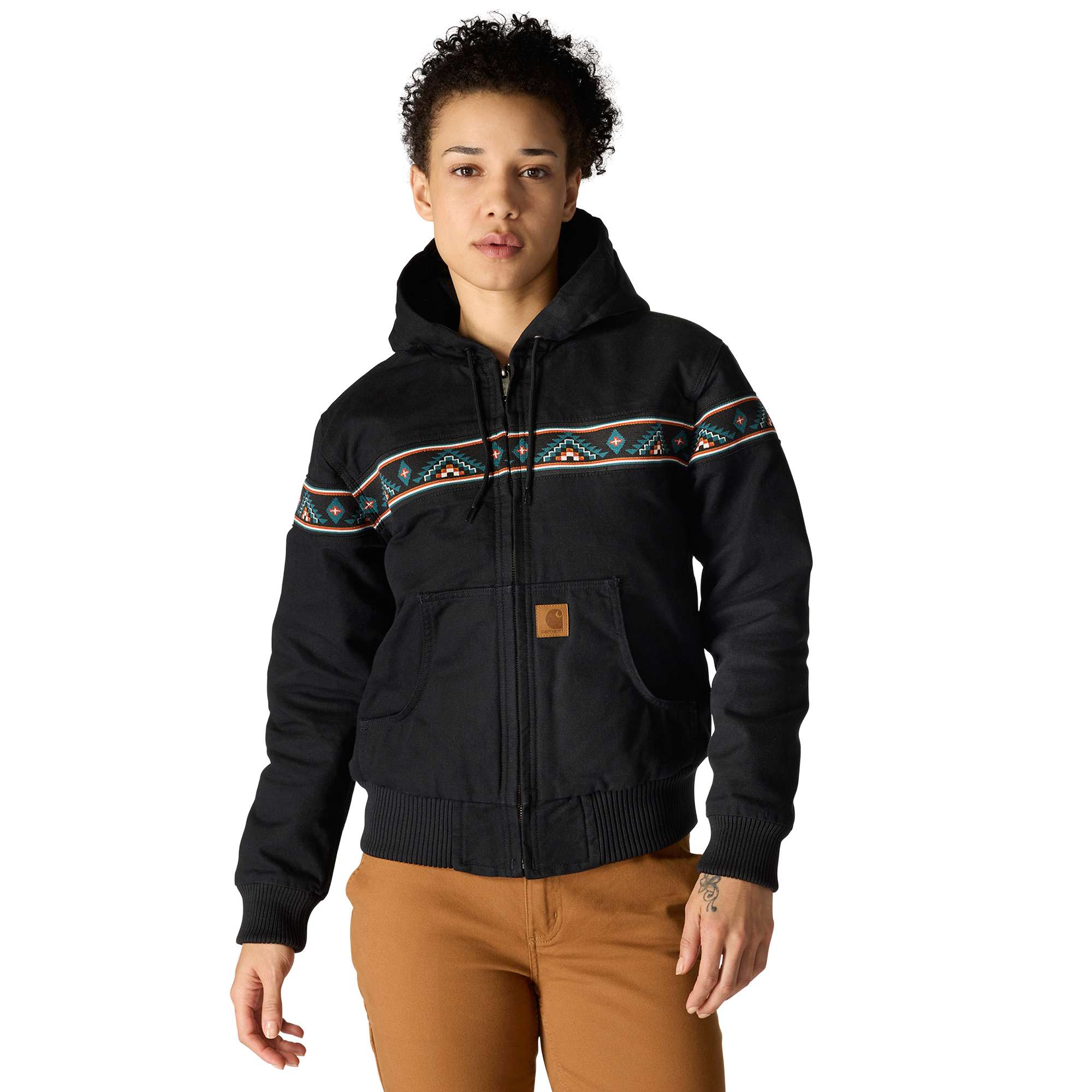ジャケット・アウター Carhartt active jacket fade black Sierra Men's Super Dux™ Sherpa-Lined Active Jac - Relaxed Fit - 2 Warmer