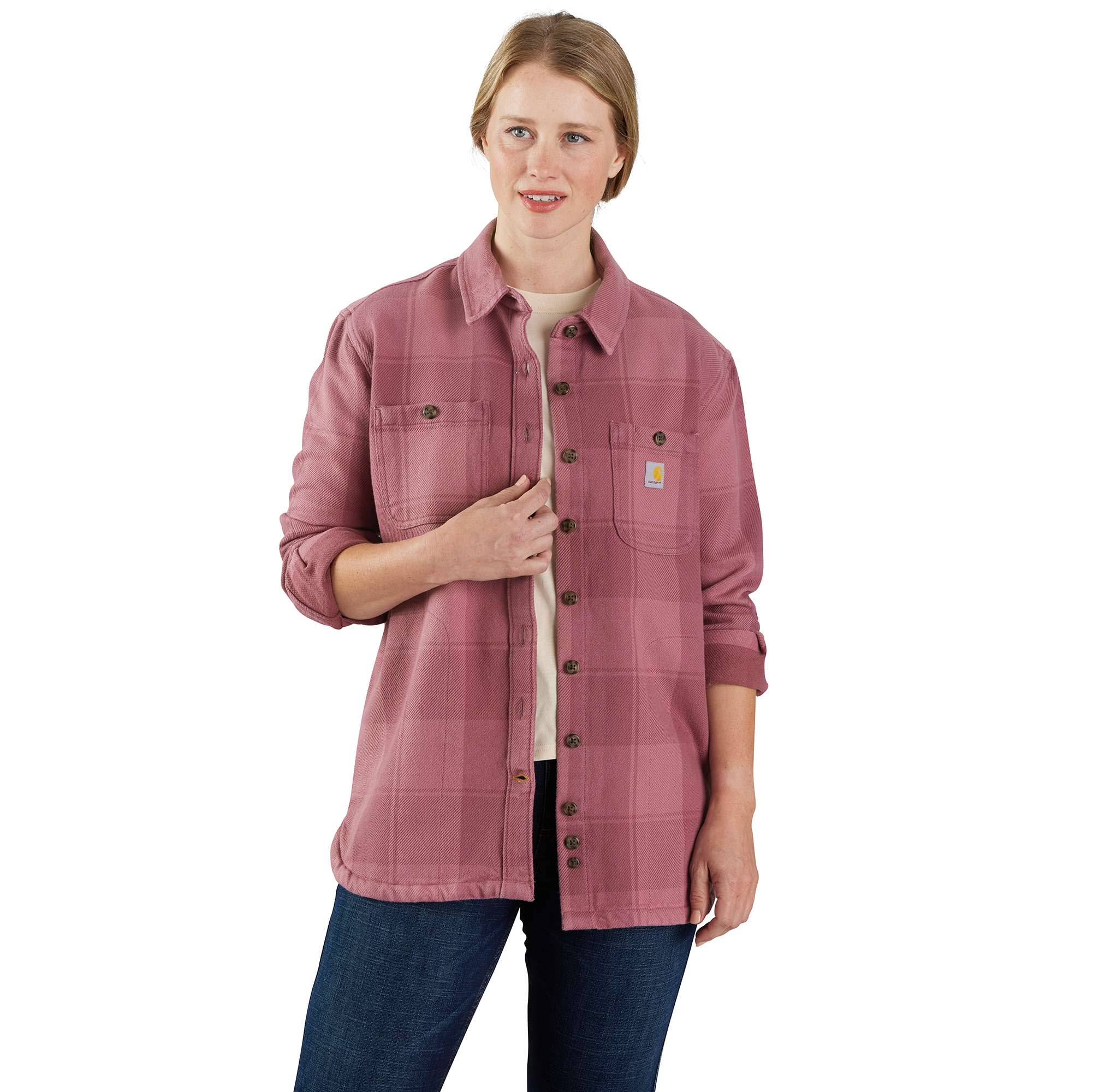 Women's Loose Fit Twill Shirt Jac | Carhartt Reworked