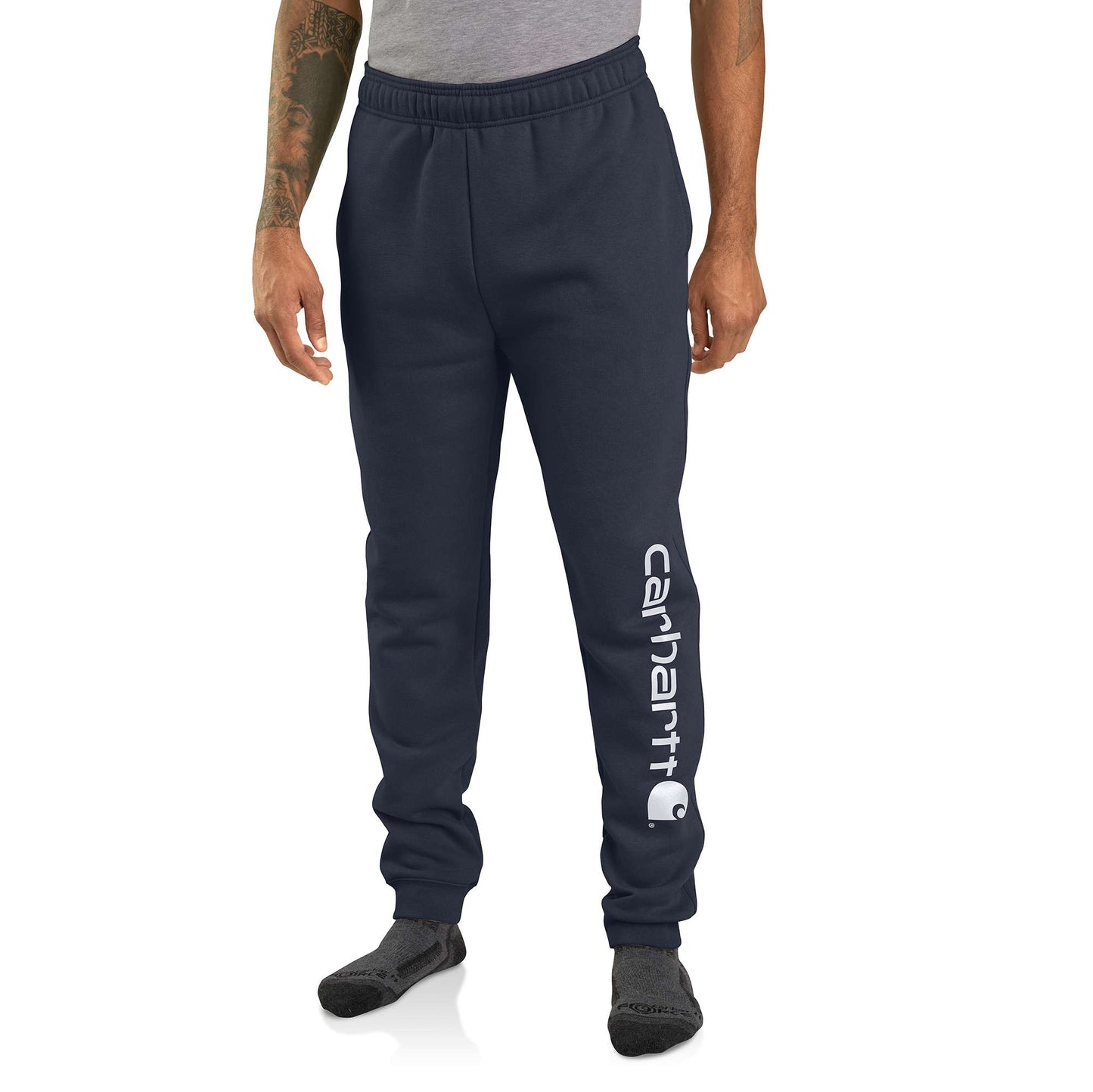 Loose Fit Midweight Tapered Logo Graphic Sweatpant