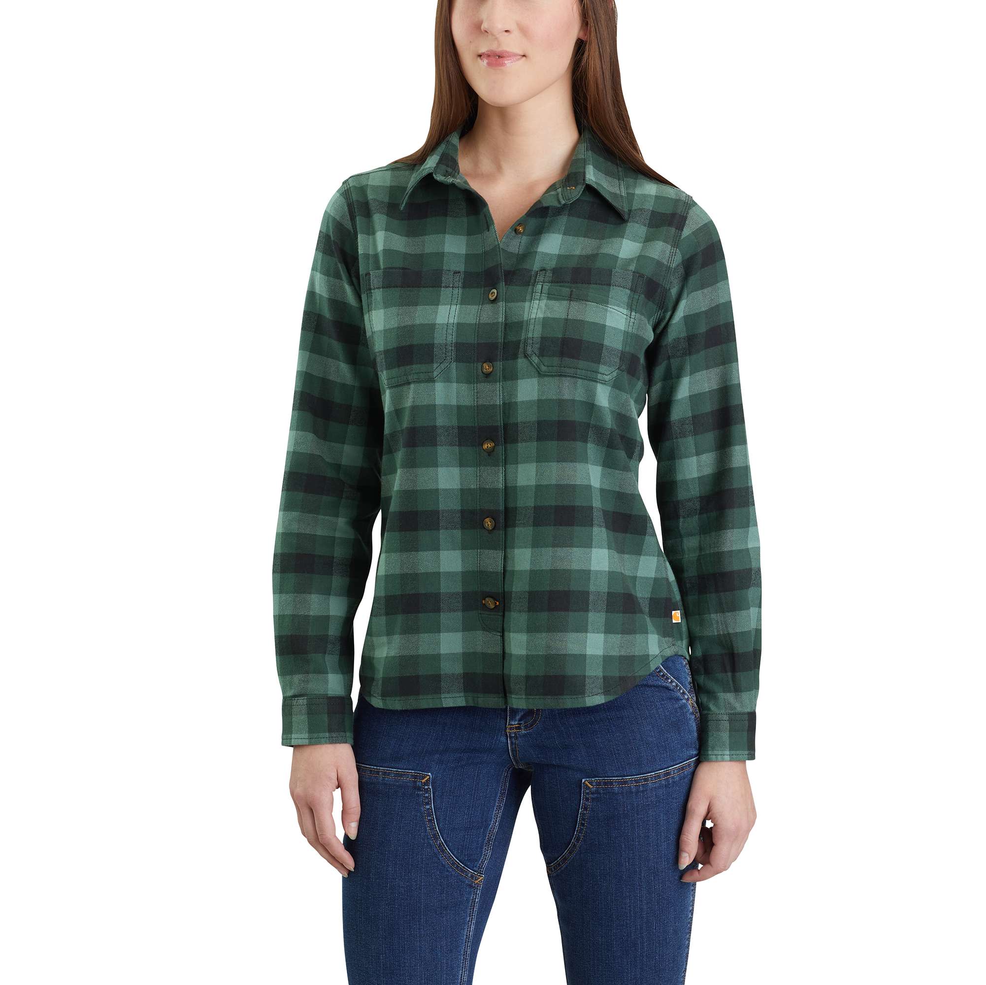 Carhartt rugged flex hamilton plaid shirt best sale