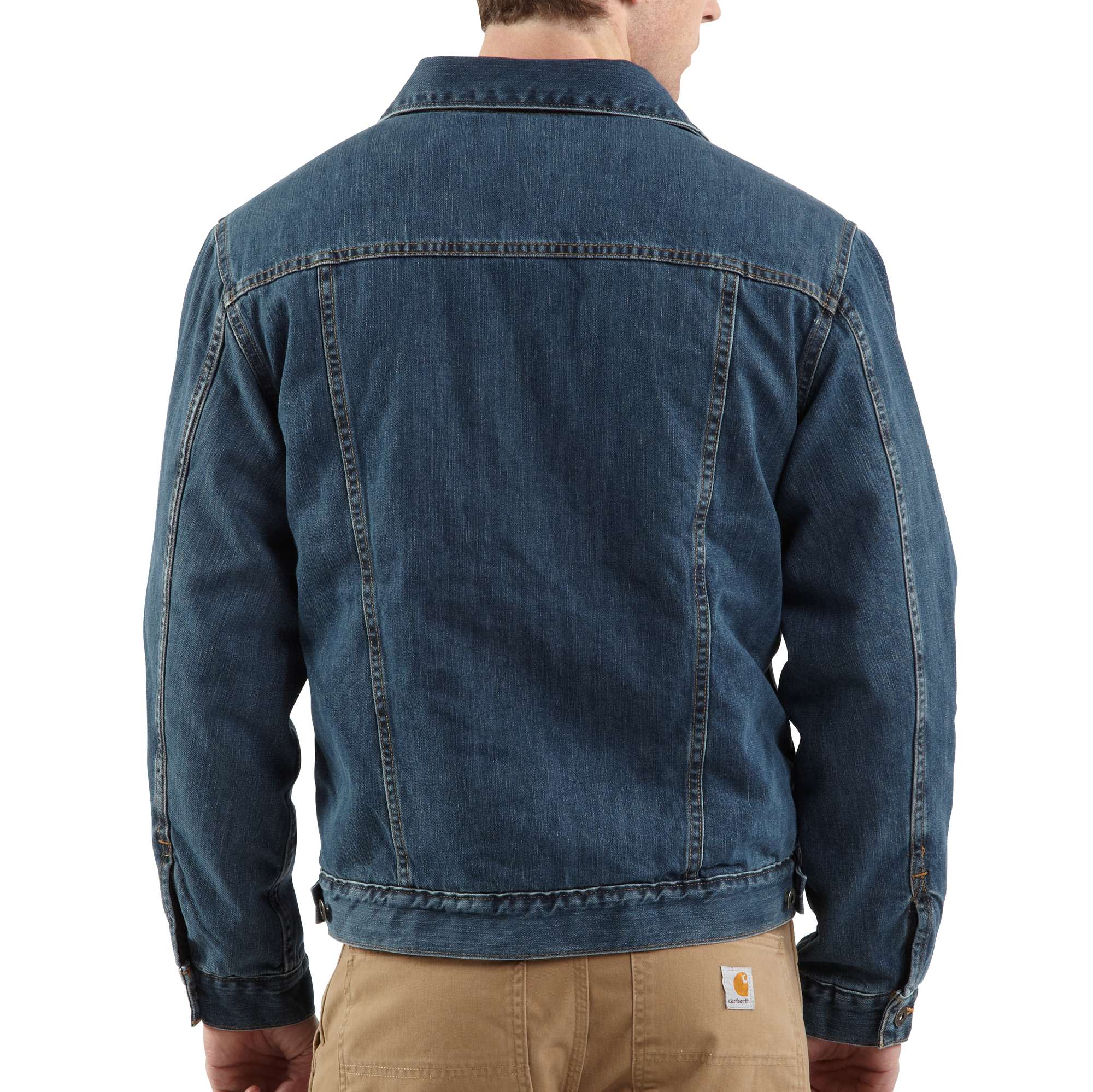 Caprhartt ジャケット Denim Jean Jacket/Sherpa Lined | Carhartt Reworked
