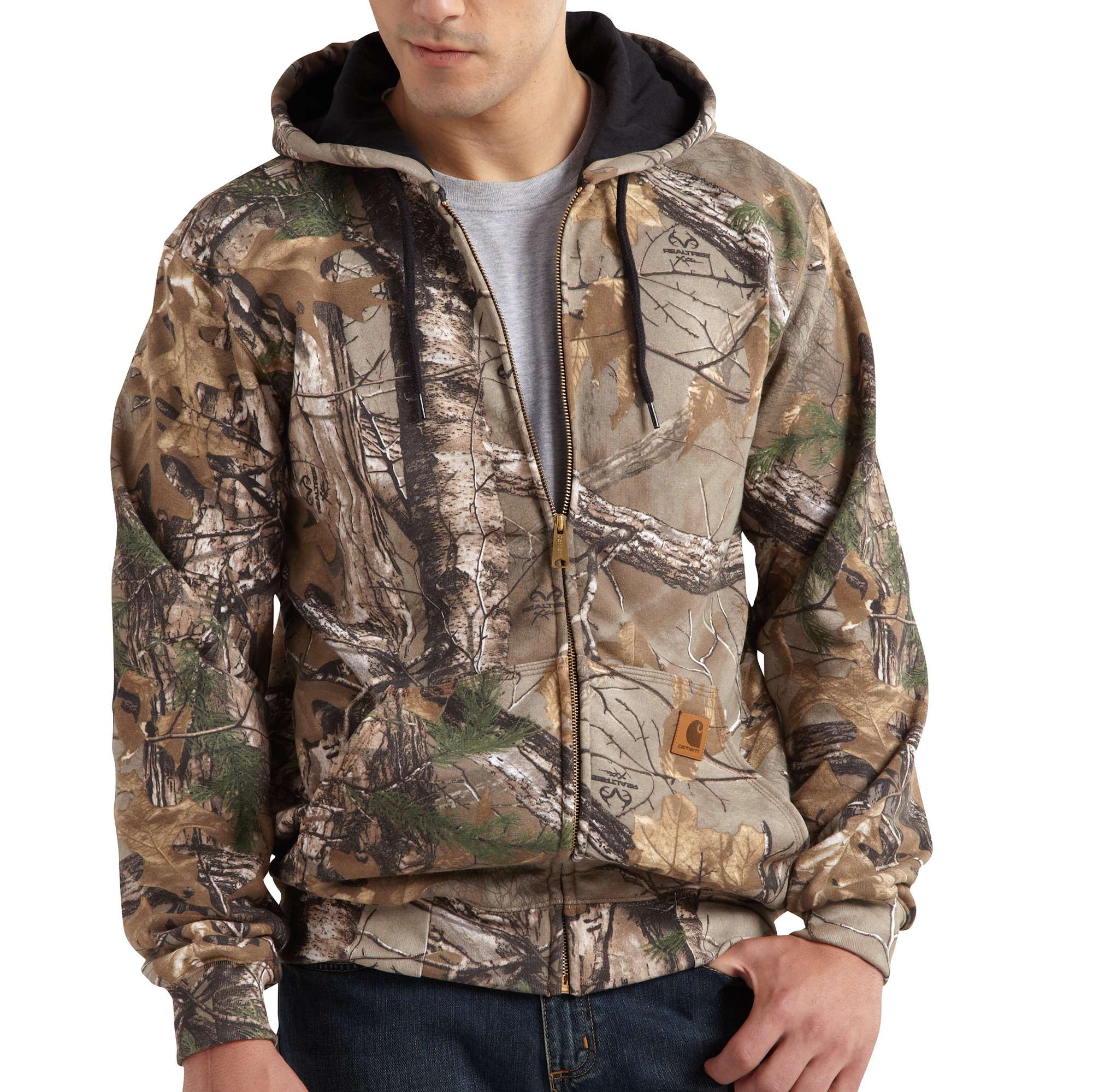 FUR ZIP HOODIE - REALTREE 9/S PROJECT Realtree Camo Zip Hoodie