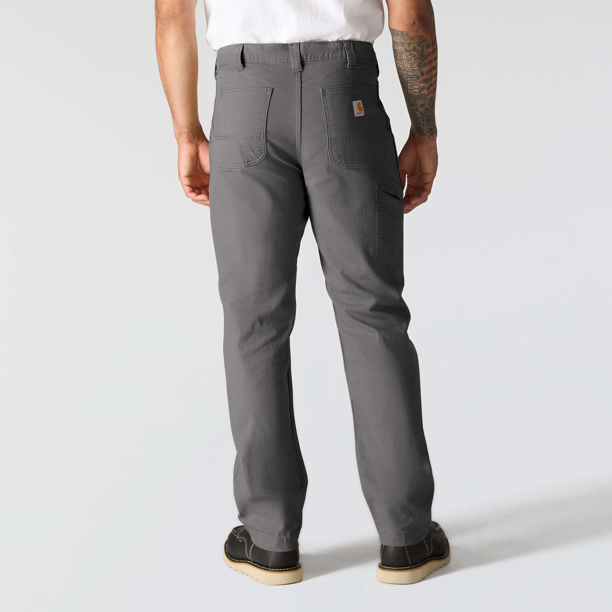 Carhartt ダンガリーパンツ 38 x 32 グレー Relaxed Straight Rigby Dungaree | Carhartt Reworked