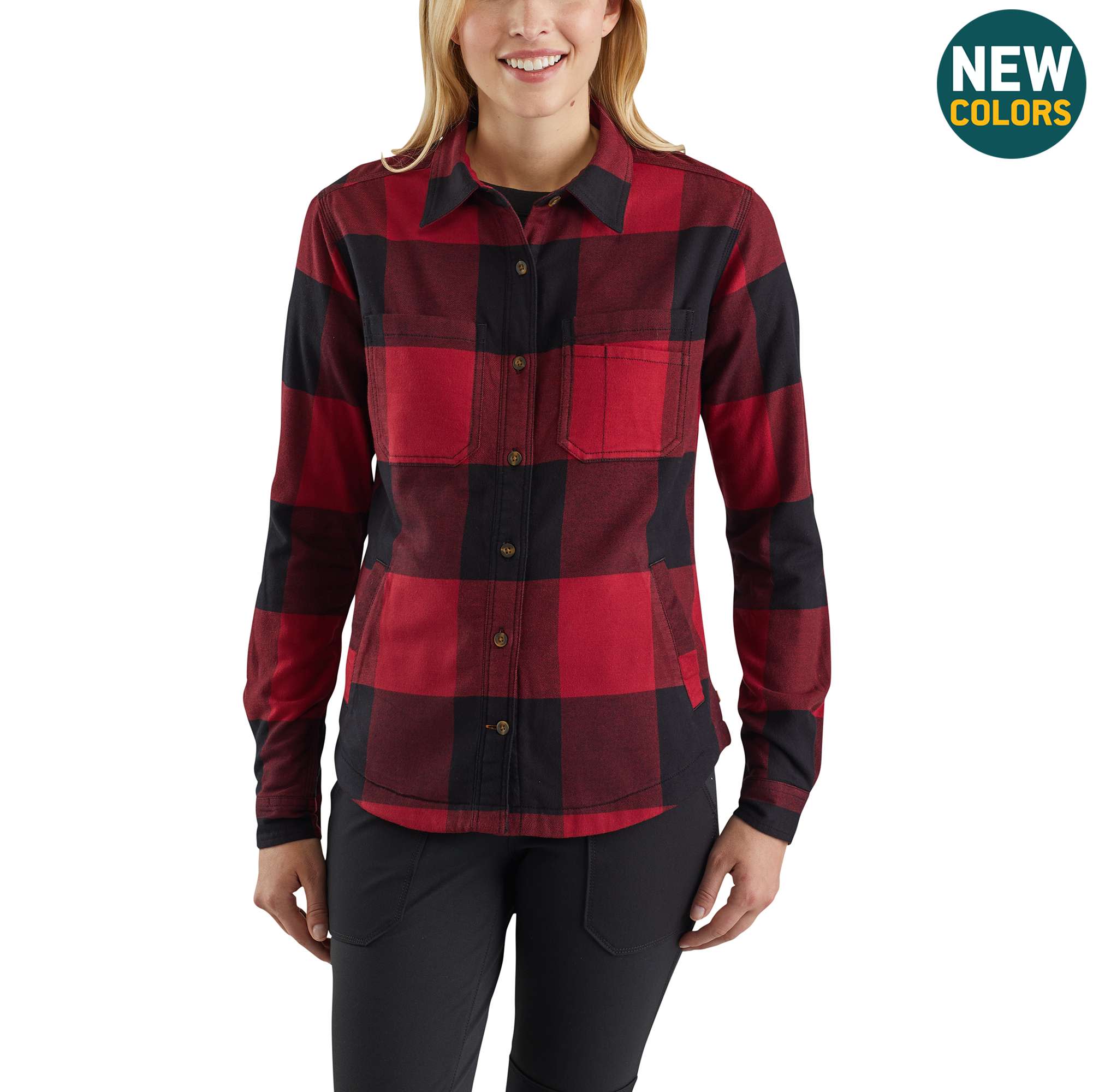 Carhartt women's rugged flex hamilton shirt hotsell