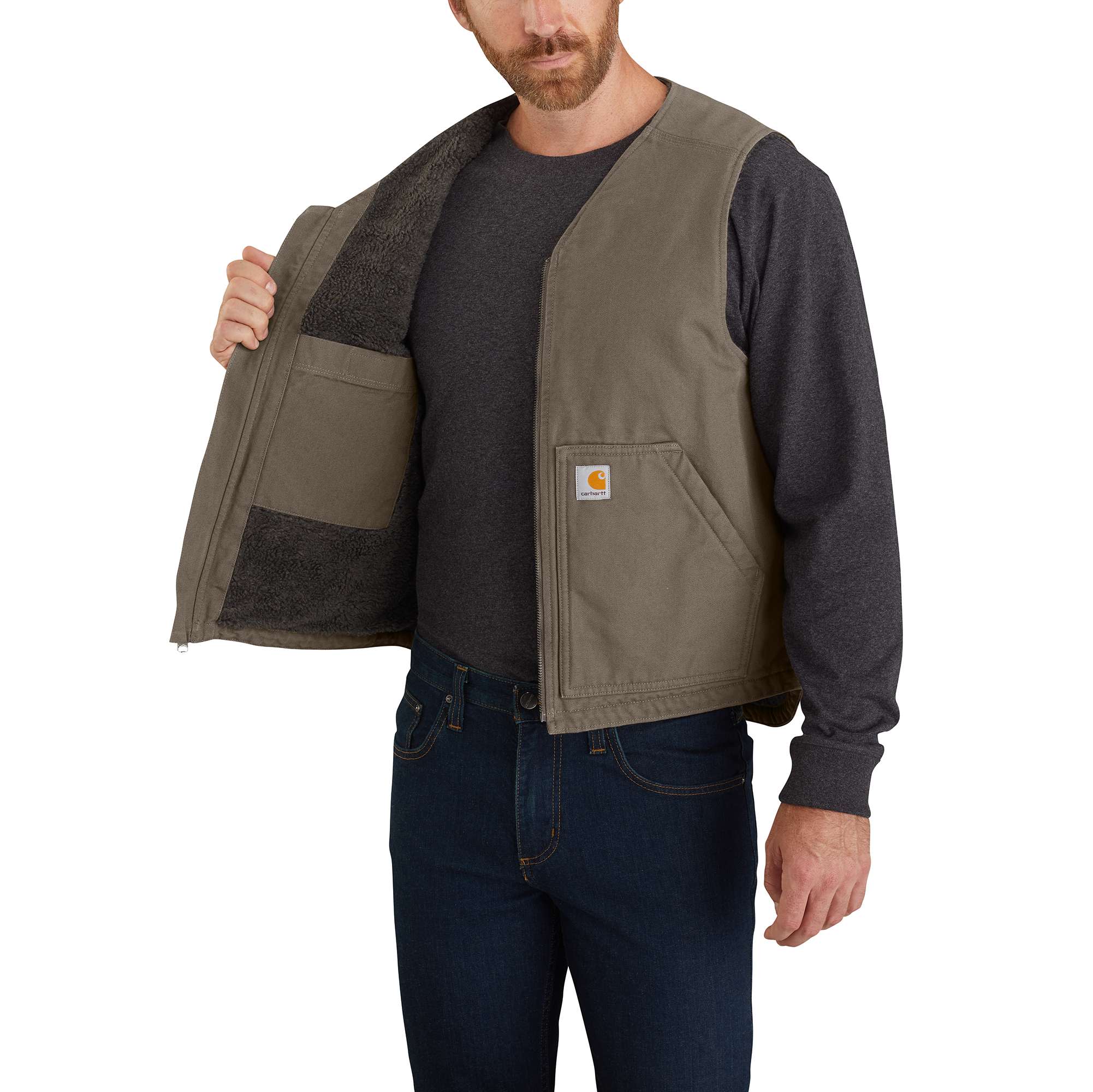 Washed Duck Rugged Vest | Carhartt Reworked