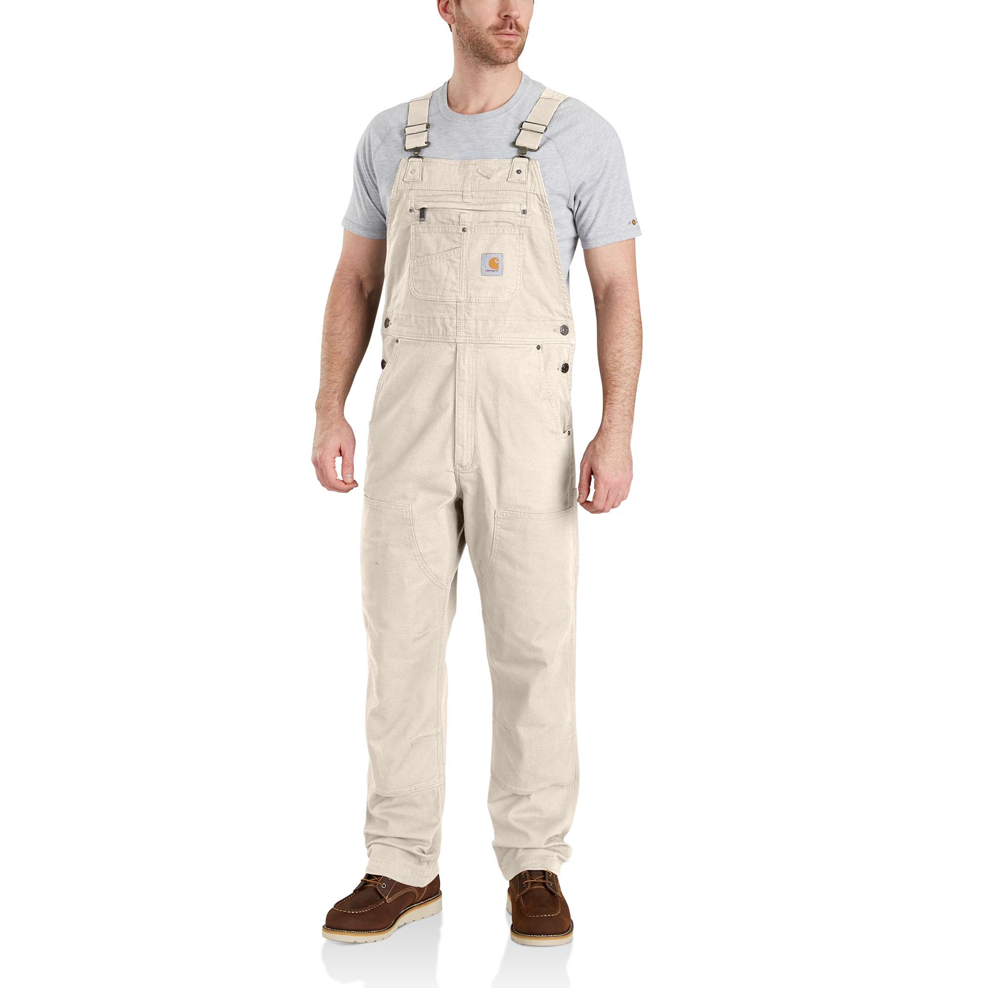 Rugged Flex Relaxed Fit Canvas Bib Overall Carhartt Reworked