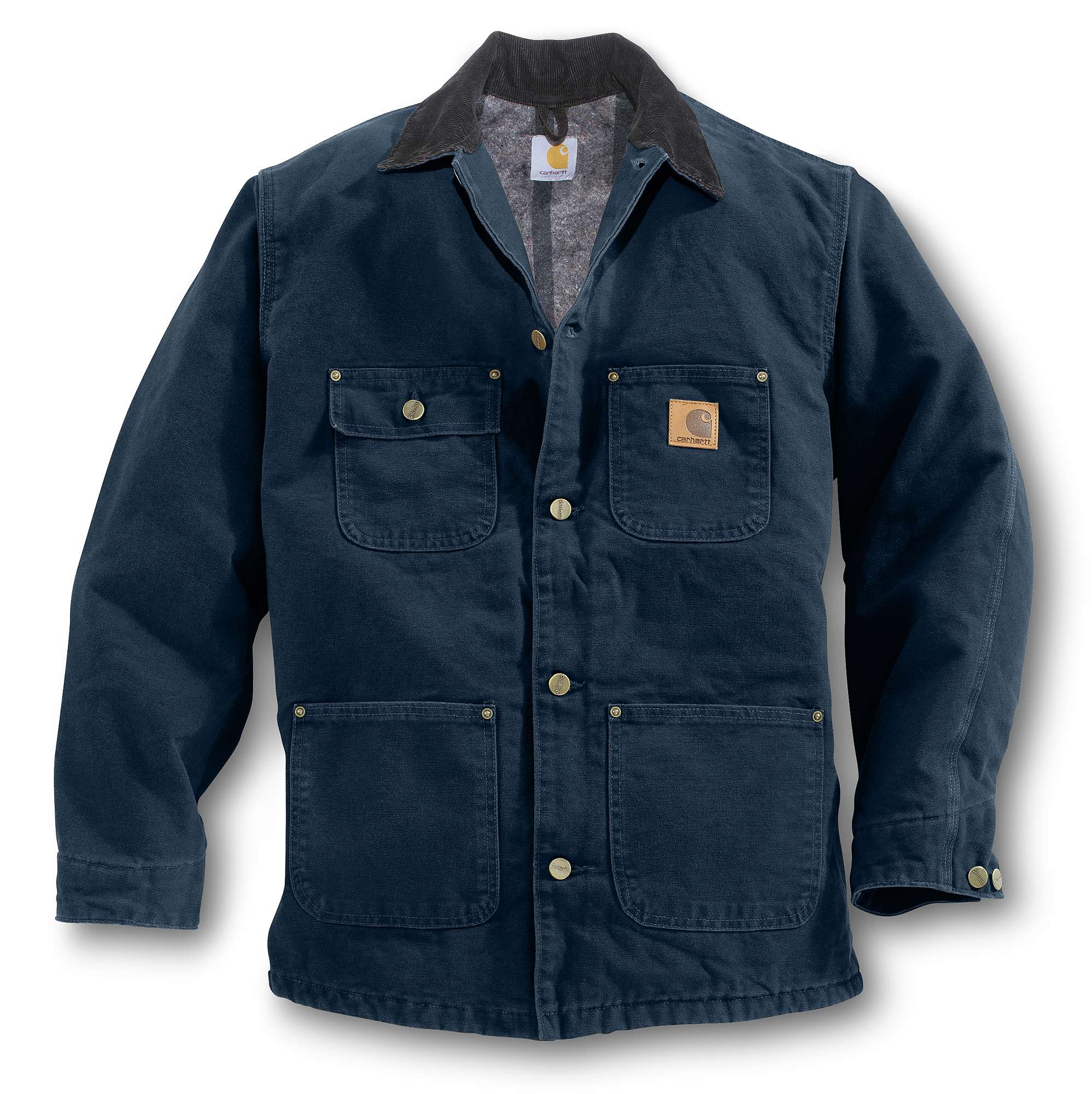 Carhartt Chore Coat ネイビー XL Carhartt WIP OG Chore Coat - Blue/Dark Navy Stone Washed