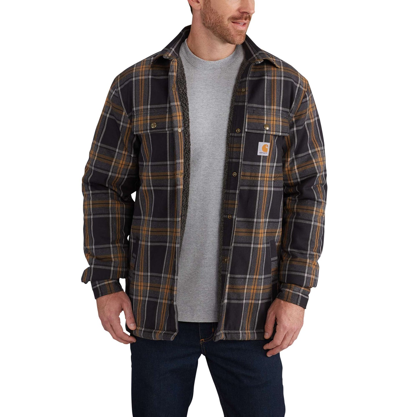 Hubbard Sherpa Lined Flannel Shirt Jac