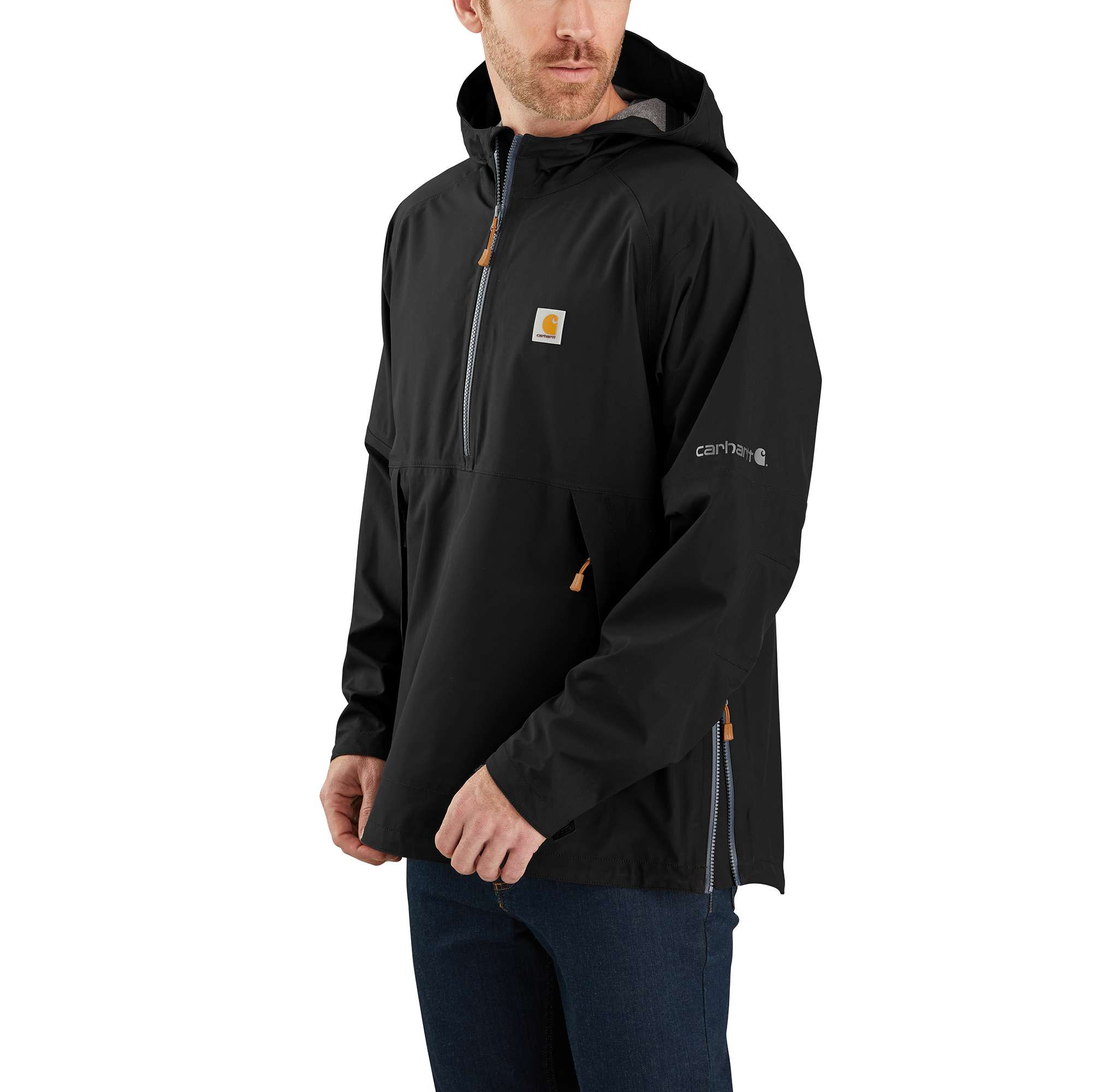 Storm Defender® Jersey-Lined Hooded Anorak | Carhartt Reworked