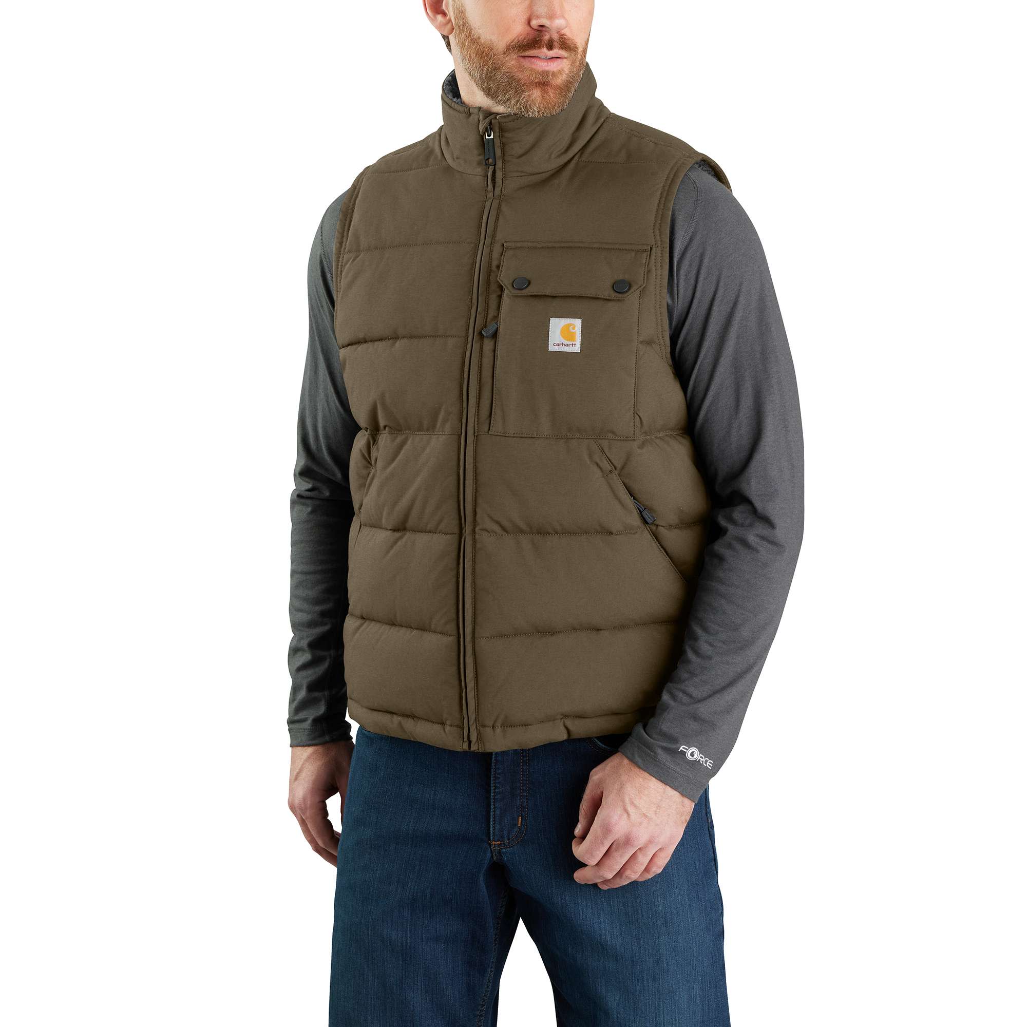 Montana Loose Fit Insulated Vest | Carhartt Reworked