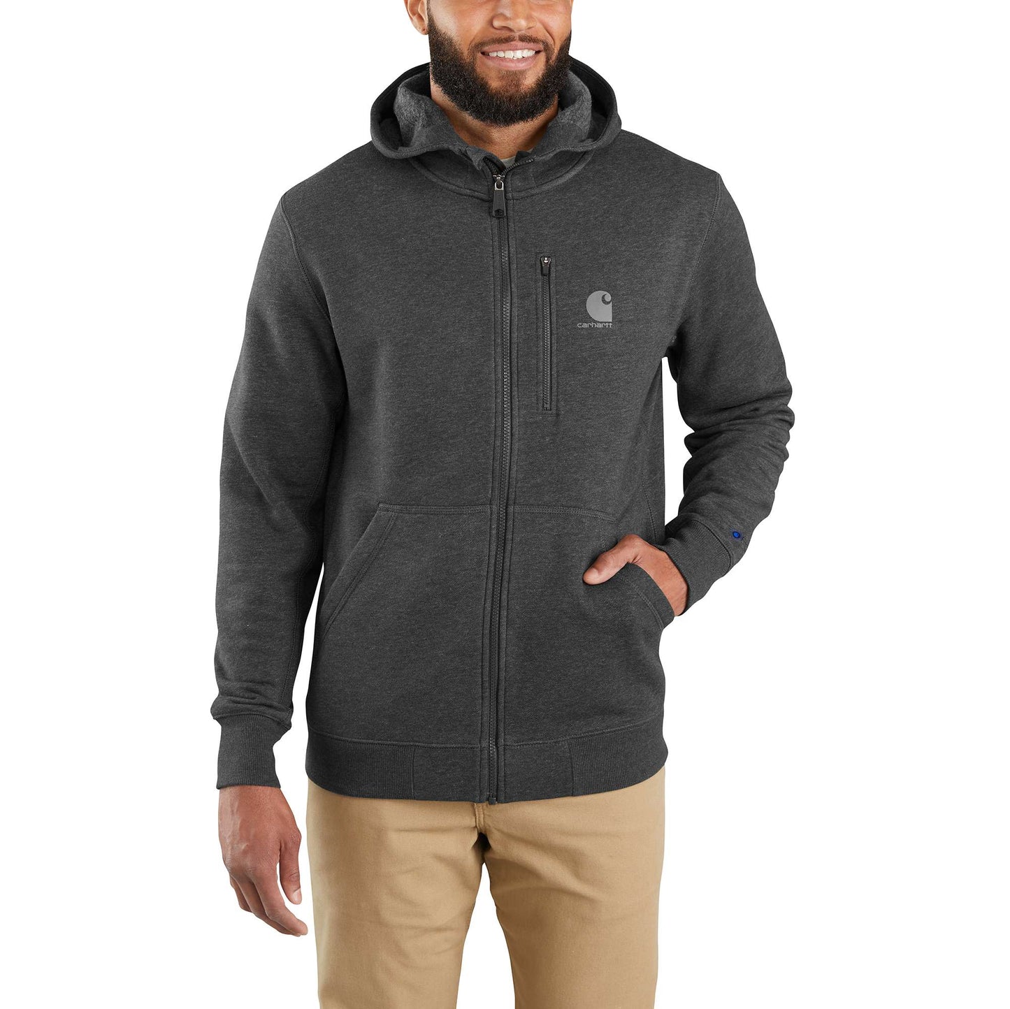 Carhartt Force® Delmont Graphic Full-Zip Hooded Sweatshirt
