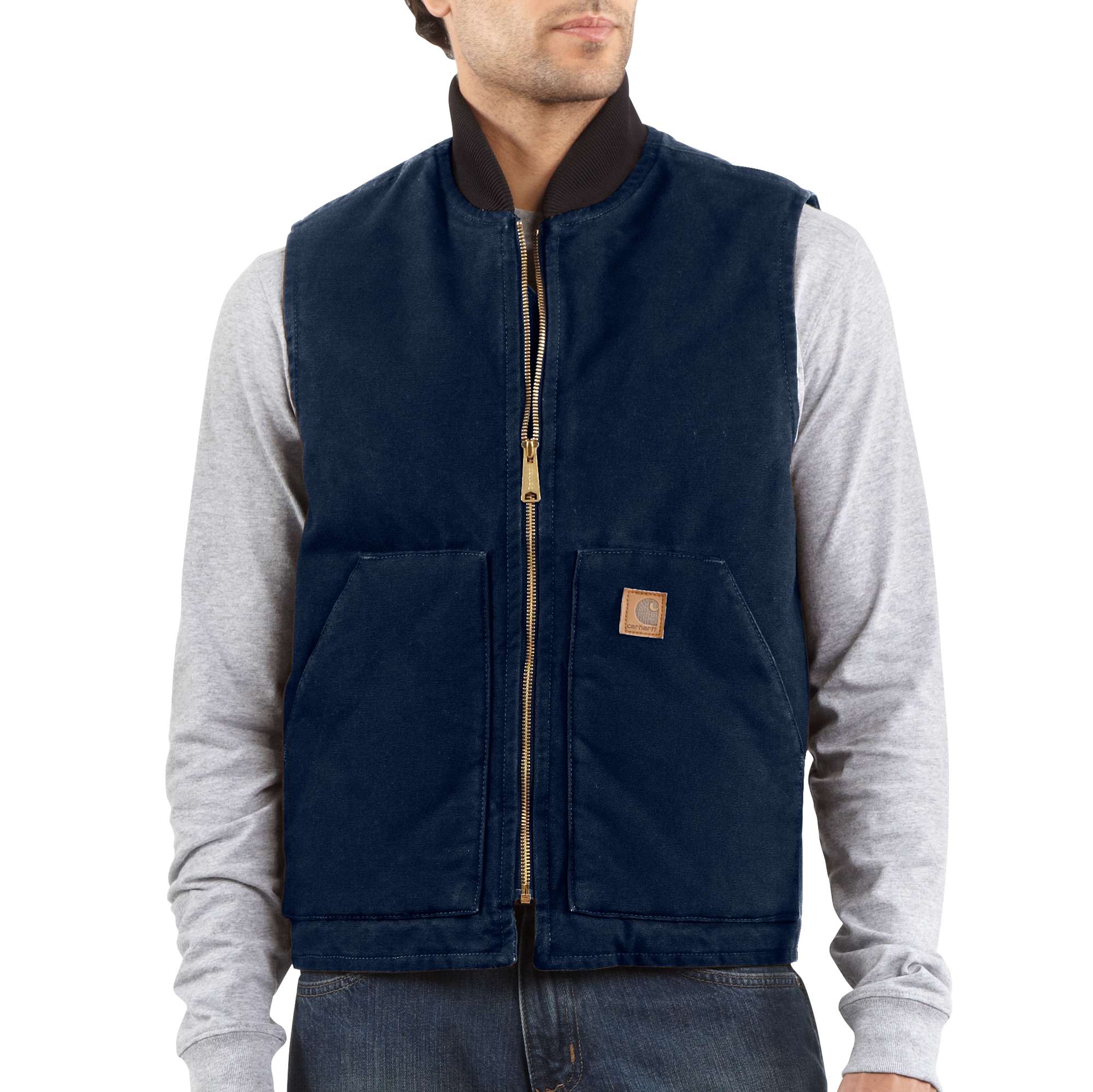 Sandstone Vest / Arctic Quilt Lined | Carhartt Reworked