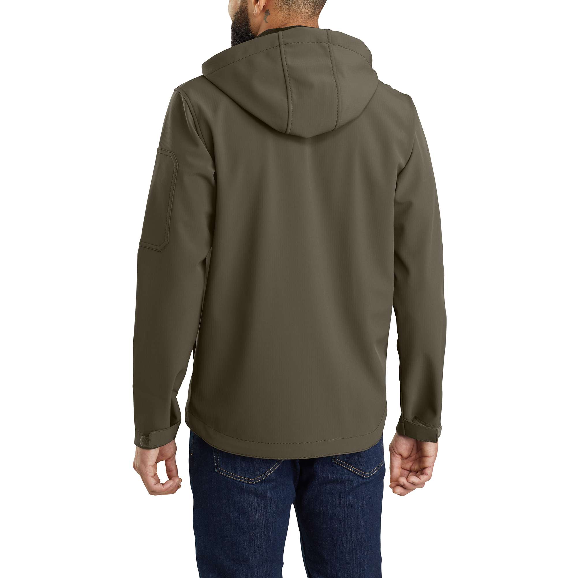 Carhartt soft shell hooded jacket best sale